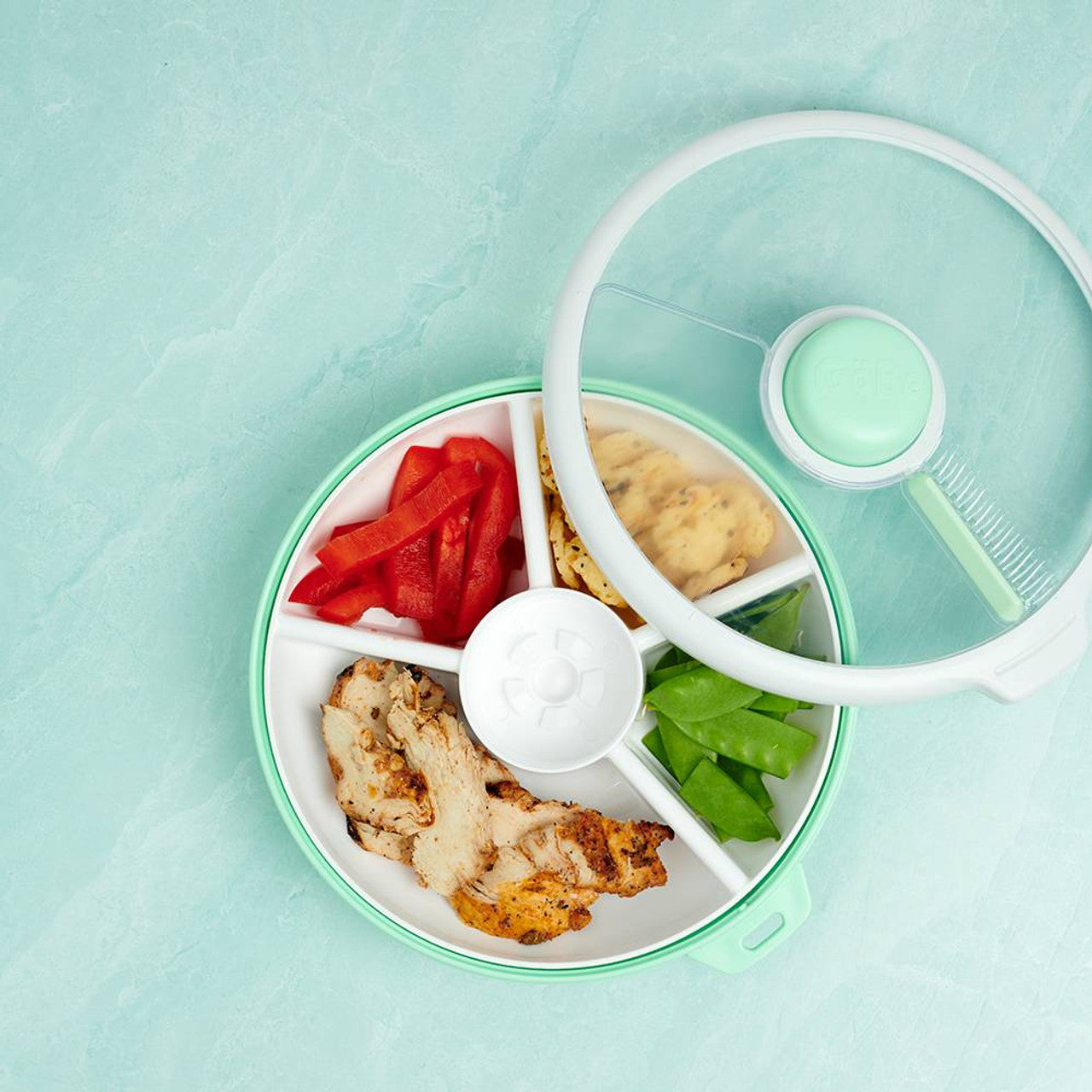 Gobe Large Snack Spinner - Green