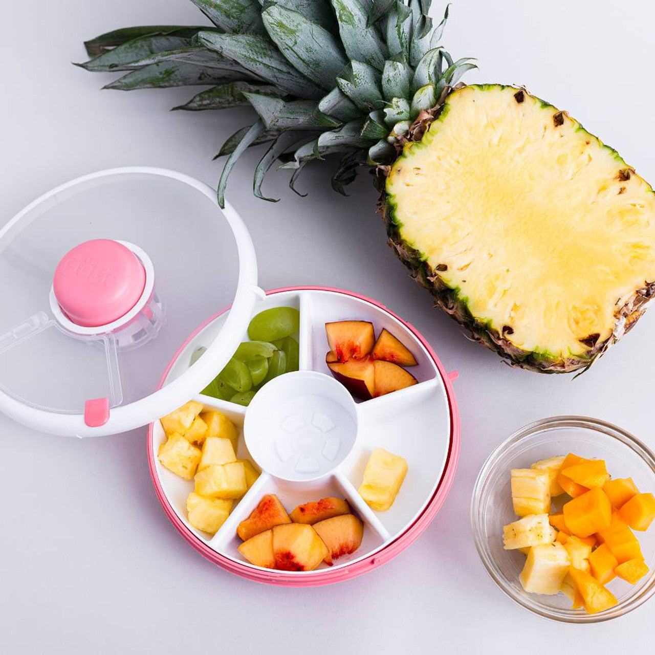 Gobe Small Snack Spinner - Pink