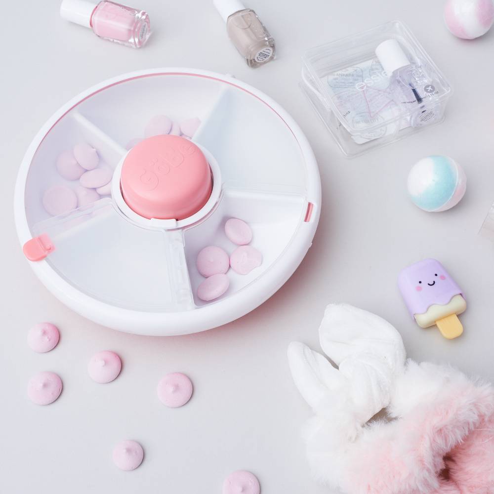 Gobe Small Snack Spinner - Pink