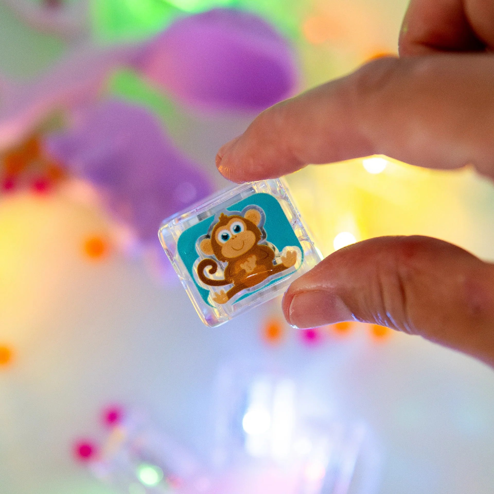 Jellystone Limited Edition Light-Up Cubes 6pk Zoo Animals