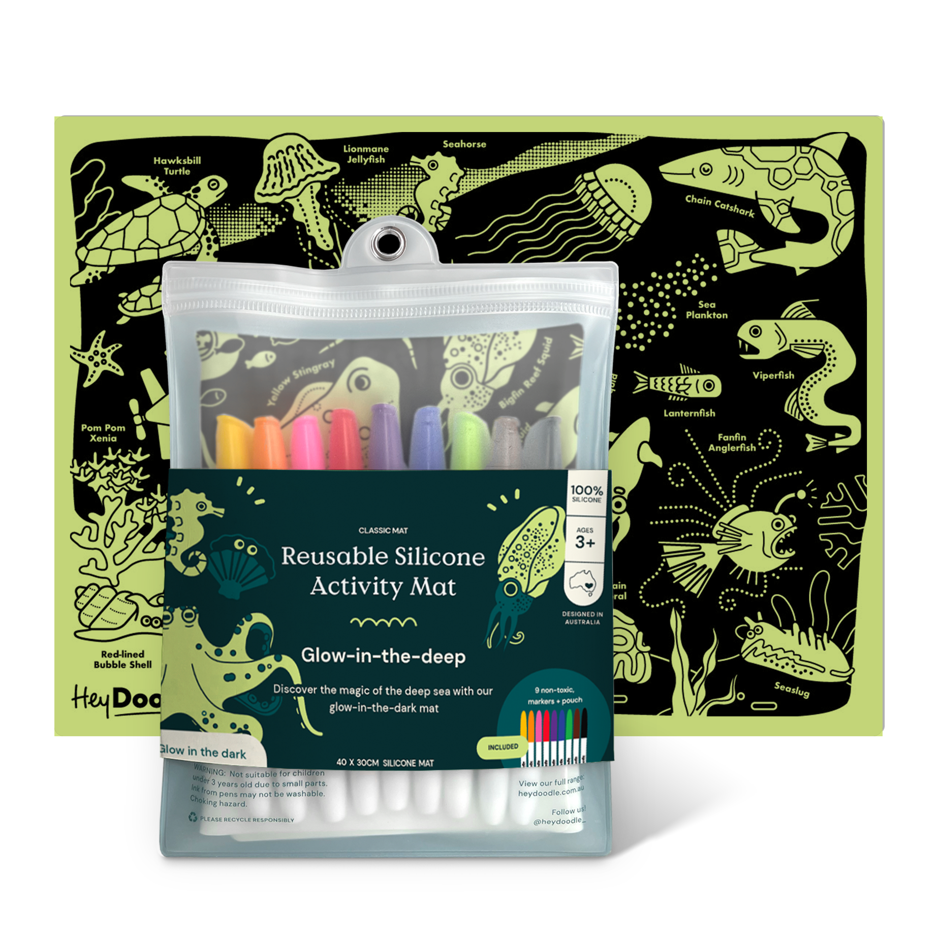 Hey Doodle - Colouring Mats