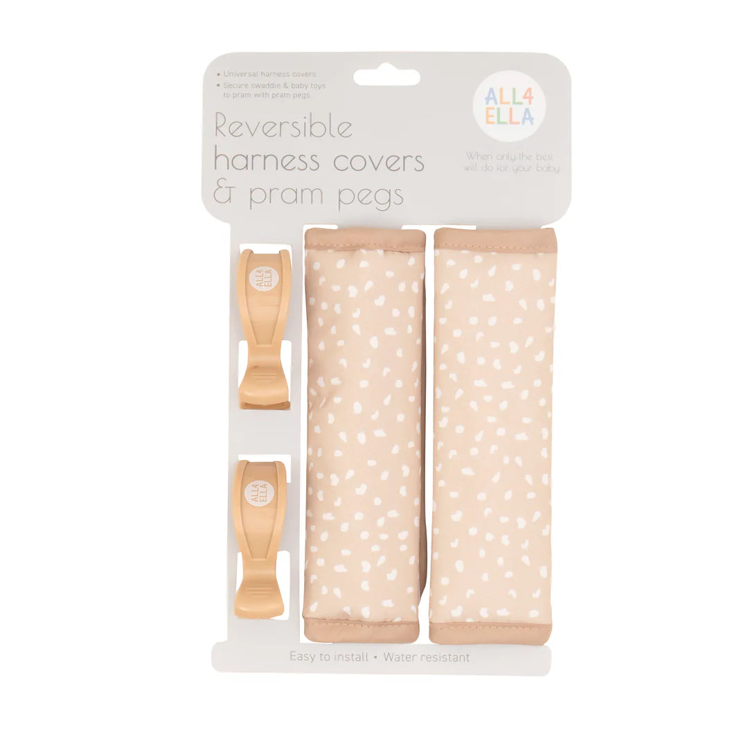 All4ella Pram Harness Cover & Pram Pegs