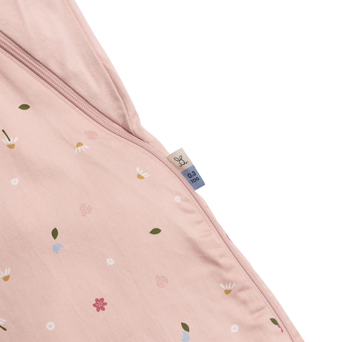 ergoPouch Side Zip Sheeting Bag Daisies 0.3 tog