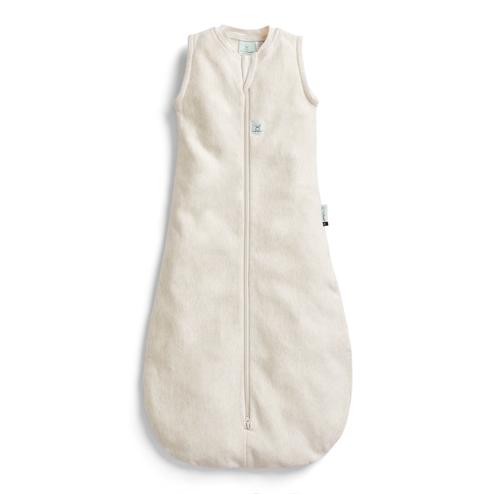 ergoPouch Jersey Sleeping Bag Oatmeal Marle 0.2 tog