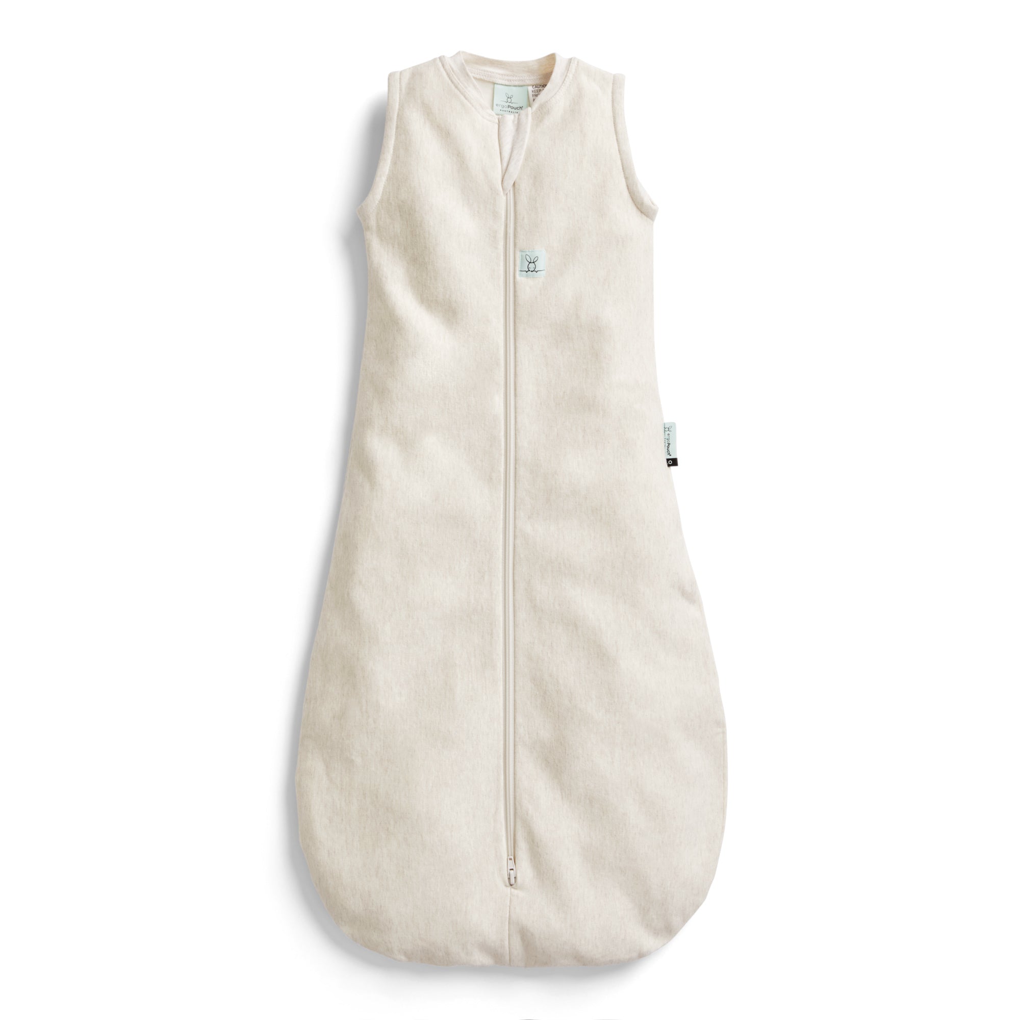 Ergopouch Jersey Sleeping Bag Oatmeal Marle 0.2 Tog