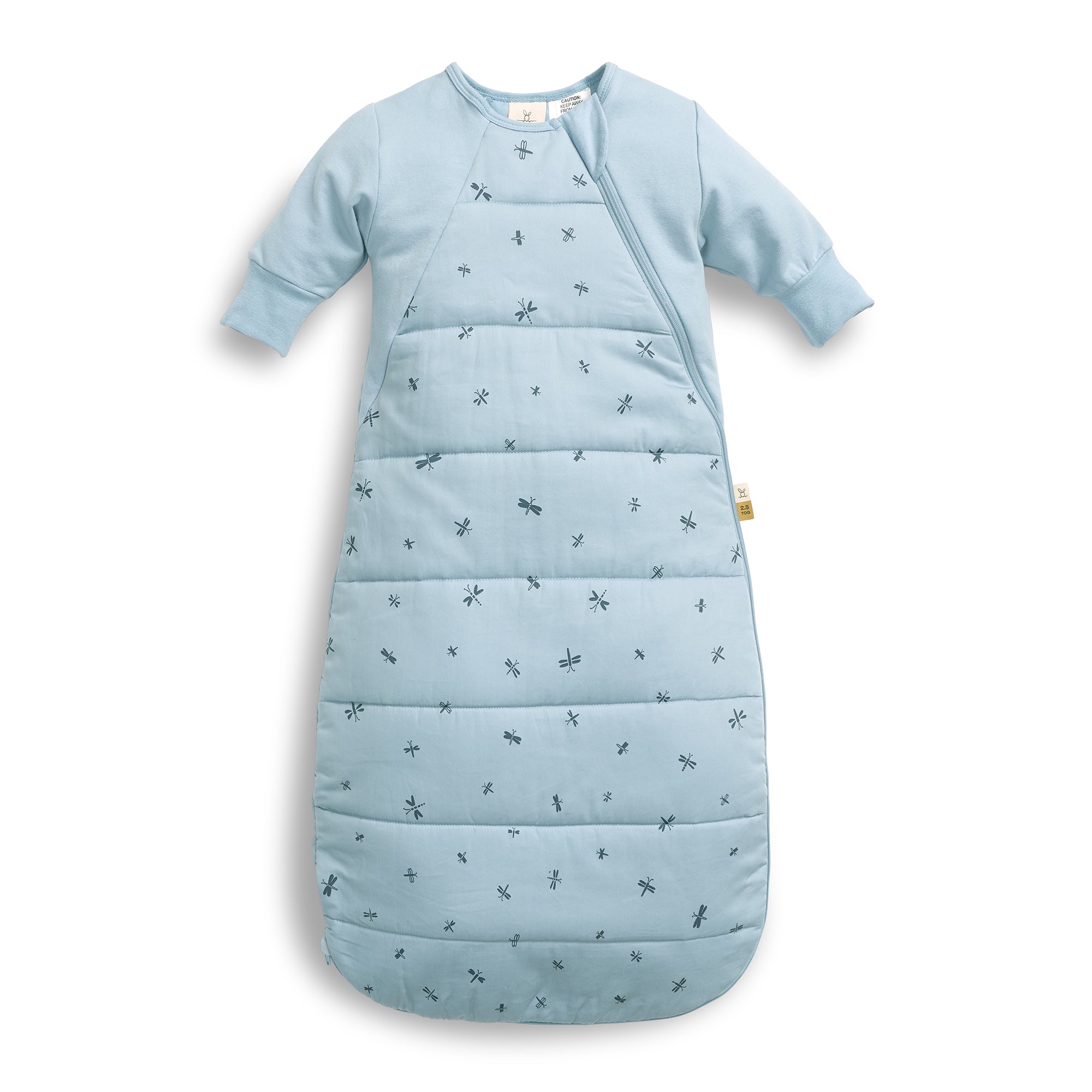 ergoPouch Side Zip Sheeting Bag Dragonflies 2.5 tog