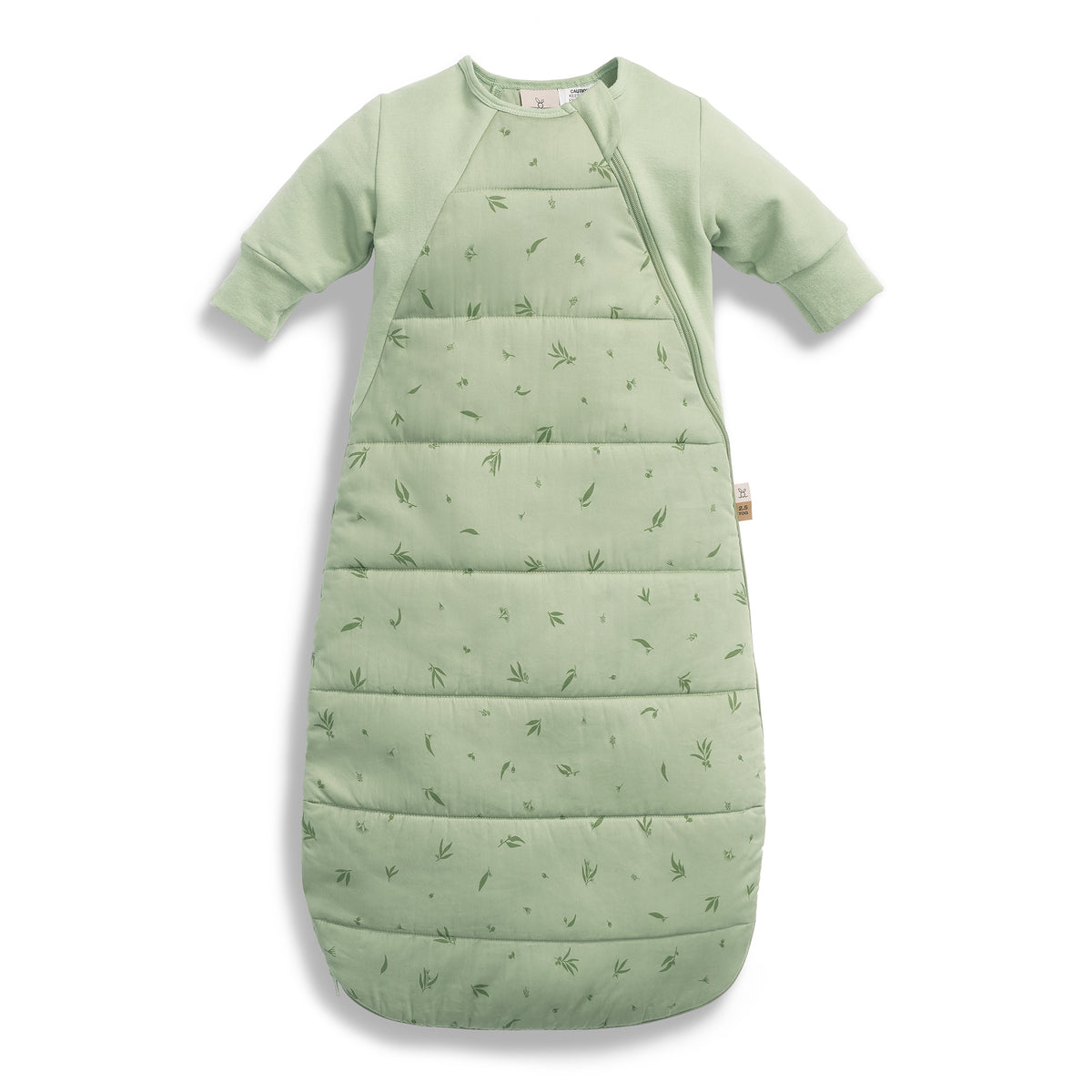 ergoPouch Side Zip Sheeting Bag Willow 2.5 tog