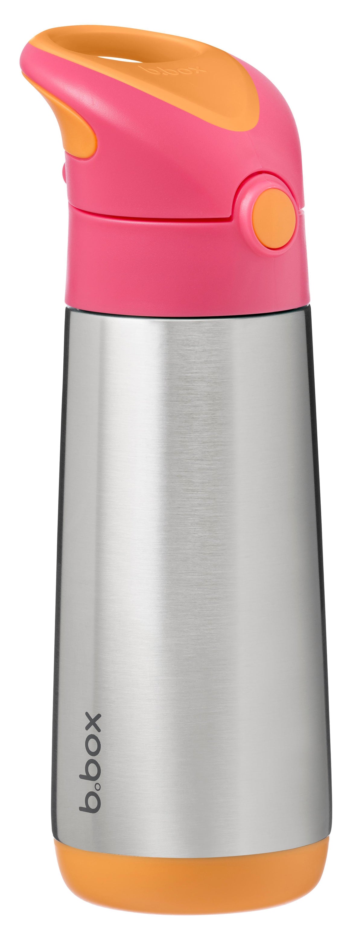 b.box 500ml Insulated Drink Bottle Strawberry Shake