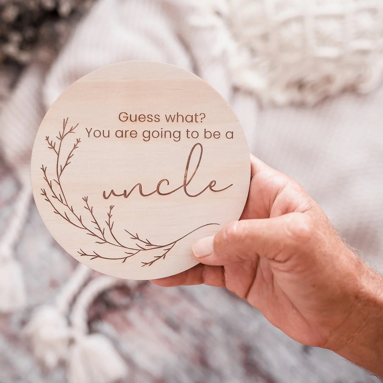 Hello Fern Single Announcement Disc "uncle"