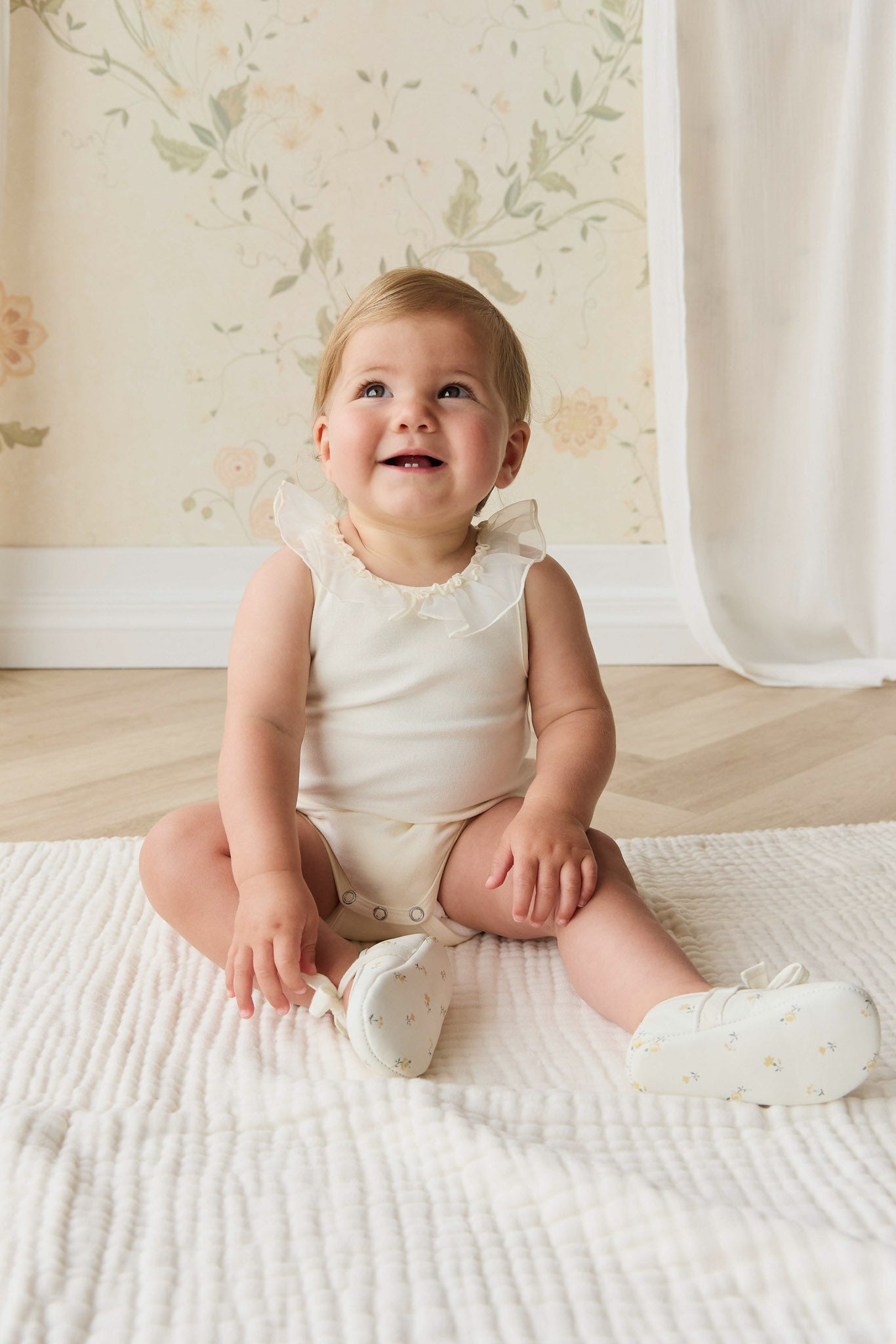 Jamie Kay Adalyn Playsuit - Parchment