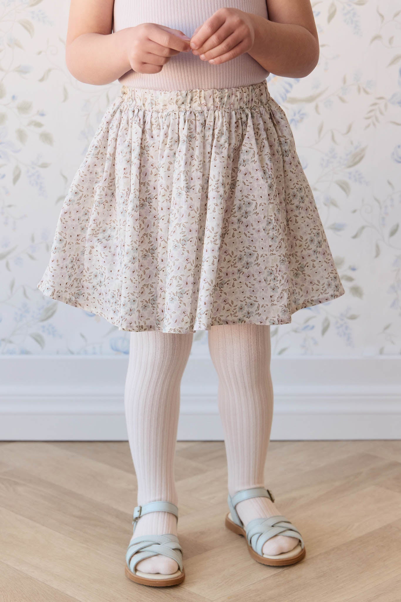 Jamie Kay Ribbed Tights - Parisian Pink