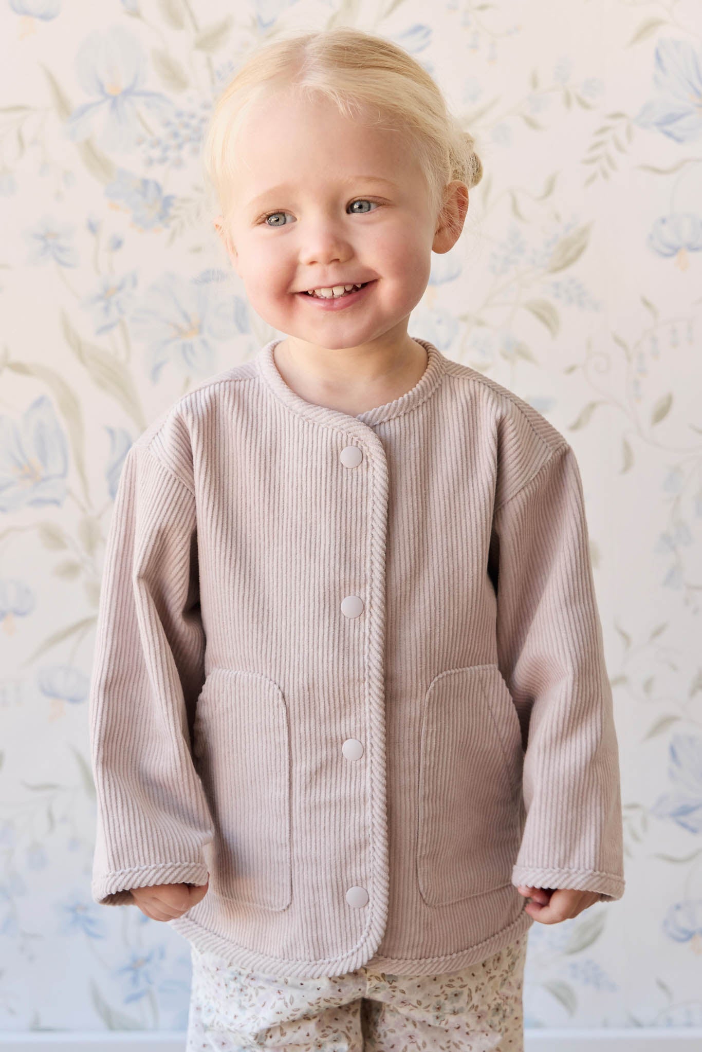 Jamie Kay Esther Coduroy Jacket - Violet Tint/fifi Violet