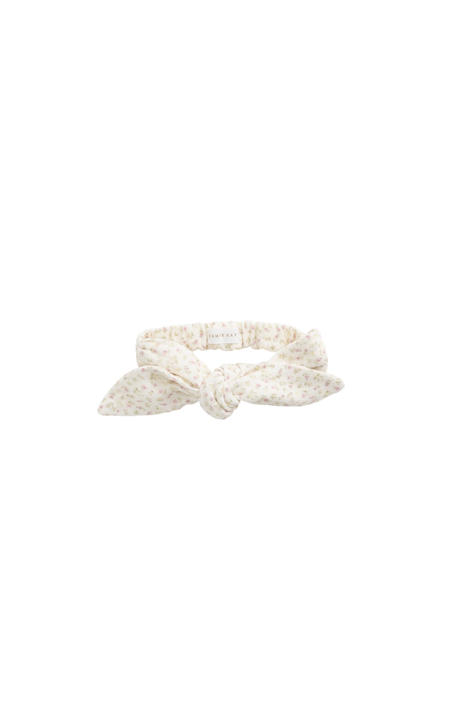 Jamie Kay Organic Cotton Muslin Headband Pippa Pink