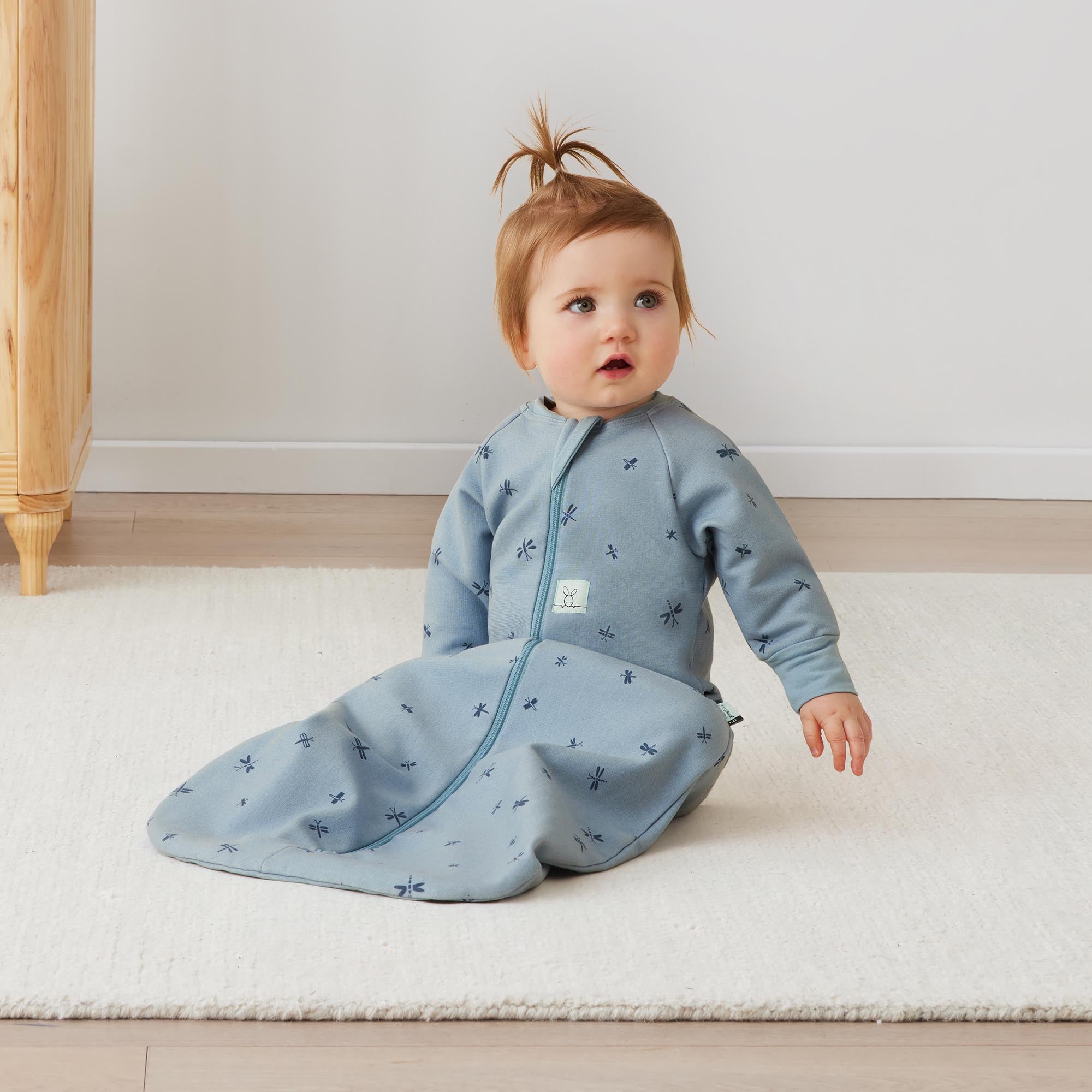 Ergopouch Jersey Sleeping Bag 2.5 Tog Sleeved Dragonflies