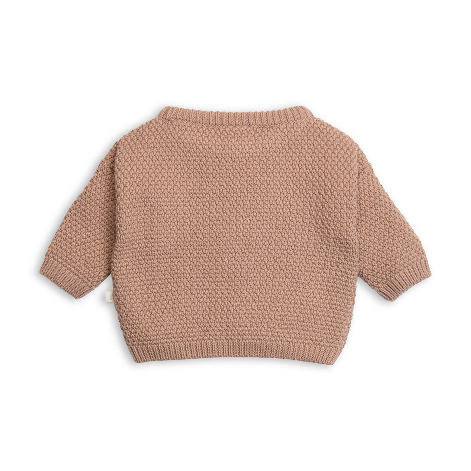 Tiny Twig Knitted Moss Knit Jumper - Cafe