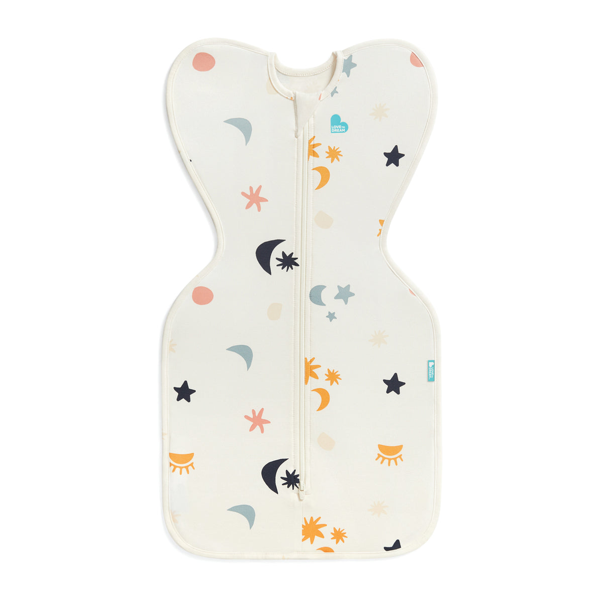 Love to Dream Swaddle Up 1.0 tog Organic Cotton Buff Lunar