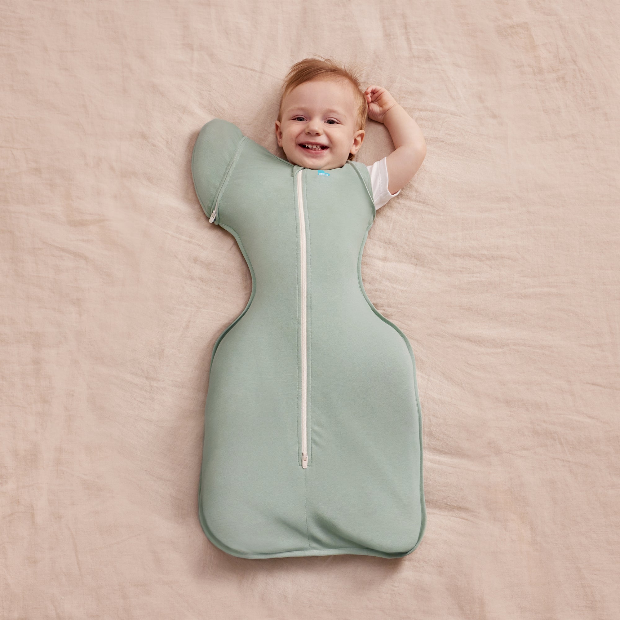 Love to Dream Swaddle Transition 0.2 tog Stretch Cotton Olive