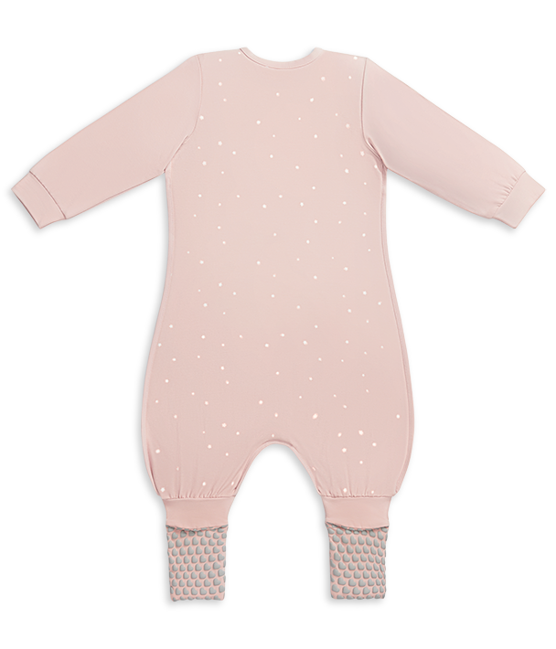 Love to Dream Sleep Suit 1.0 tog Stretch Cotton Twinkle Powder Pink