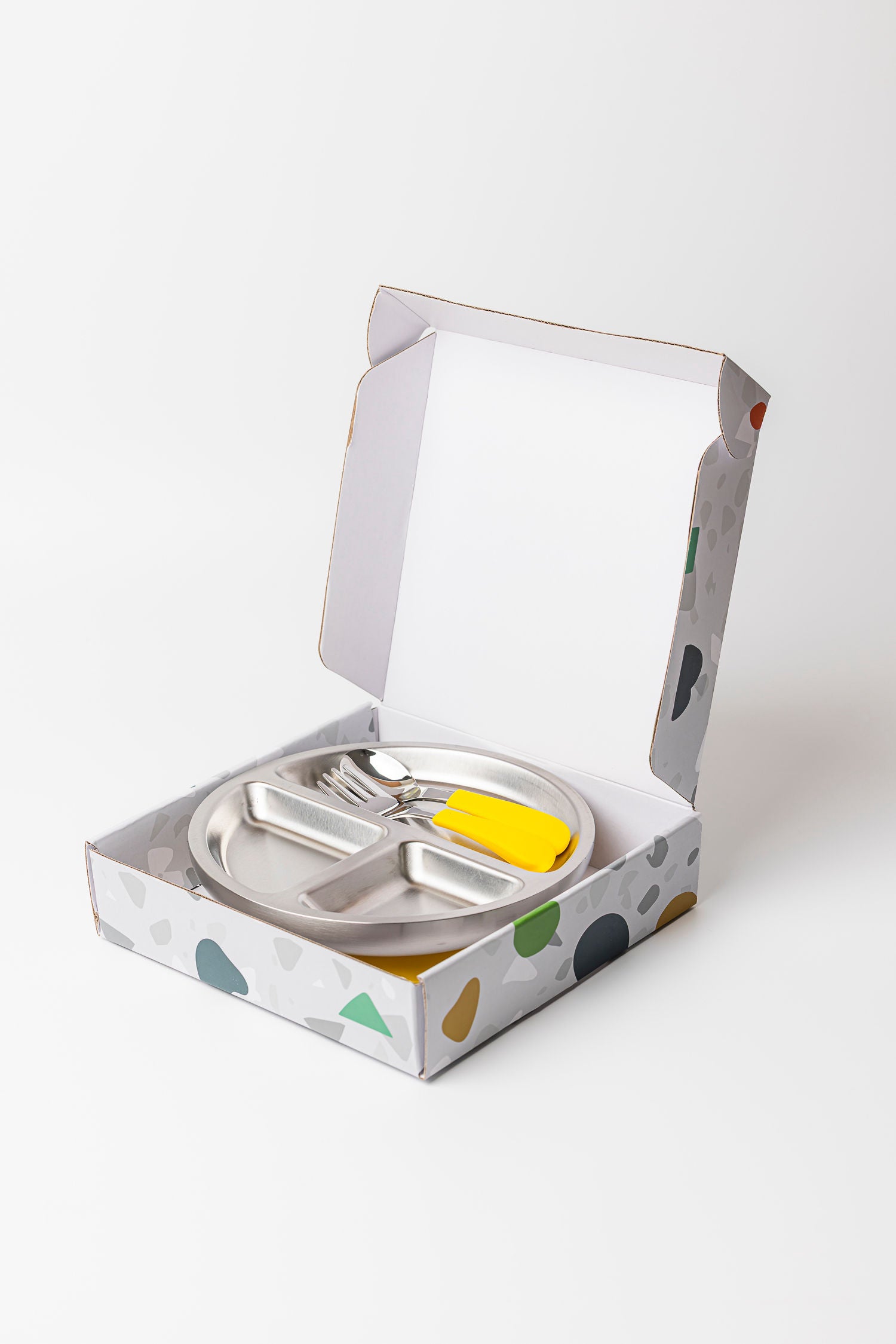 Lion and Lady 4pce Meal Time Set - Buttercup Yellow