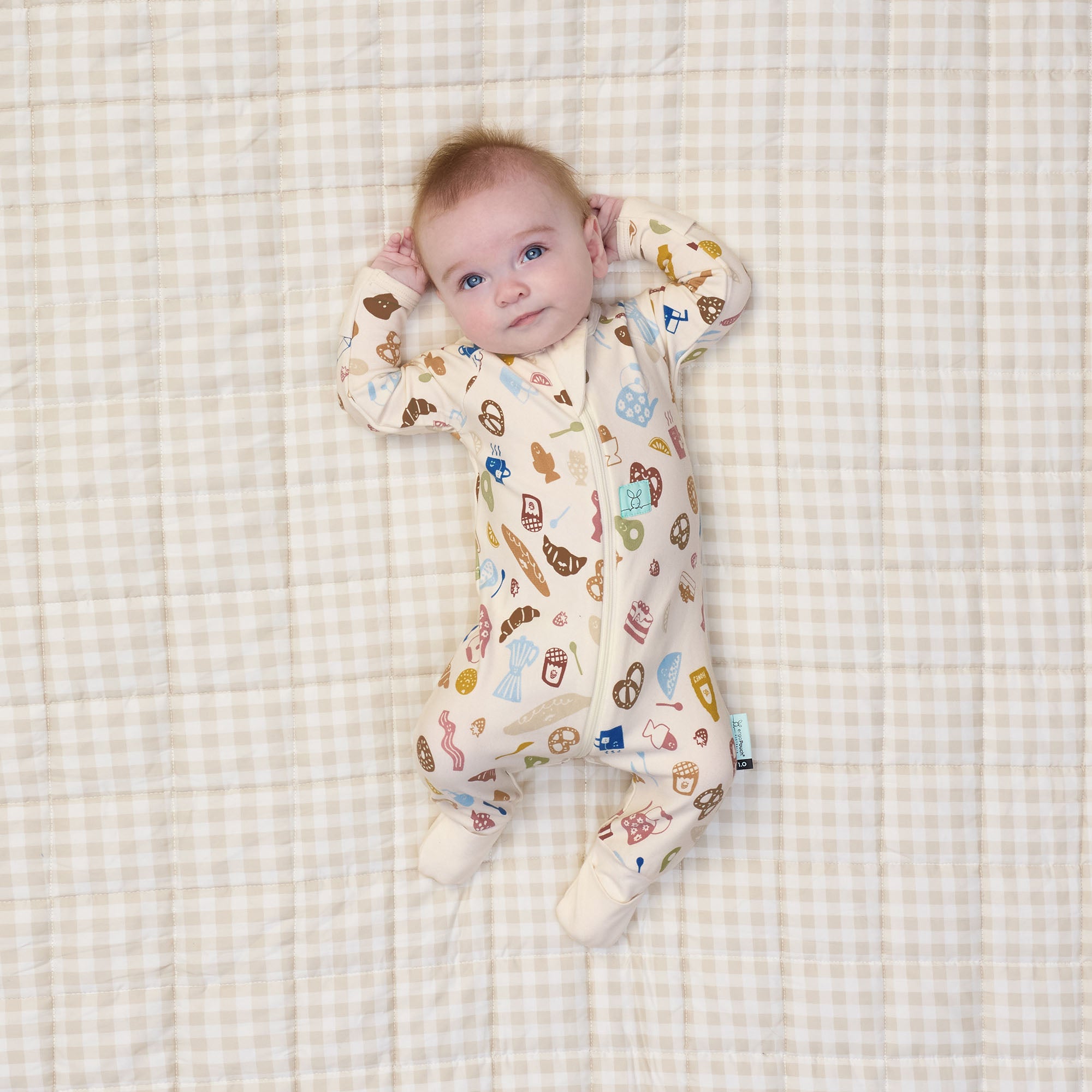 Ergopouch Long Sleeve Layer 1.0 Tog - Bon Appetit