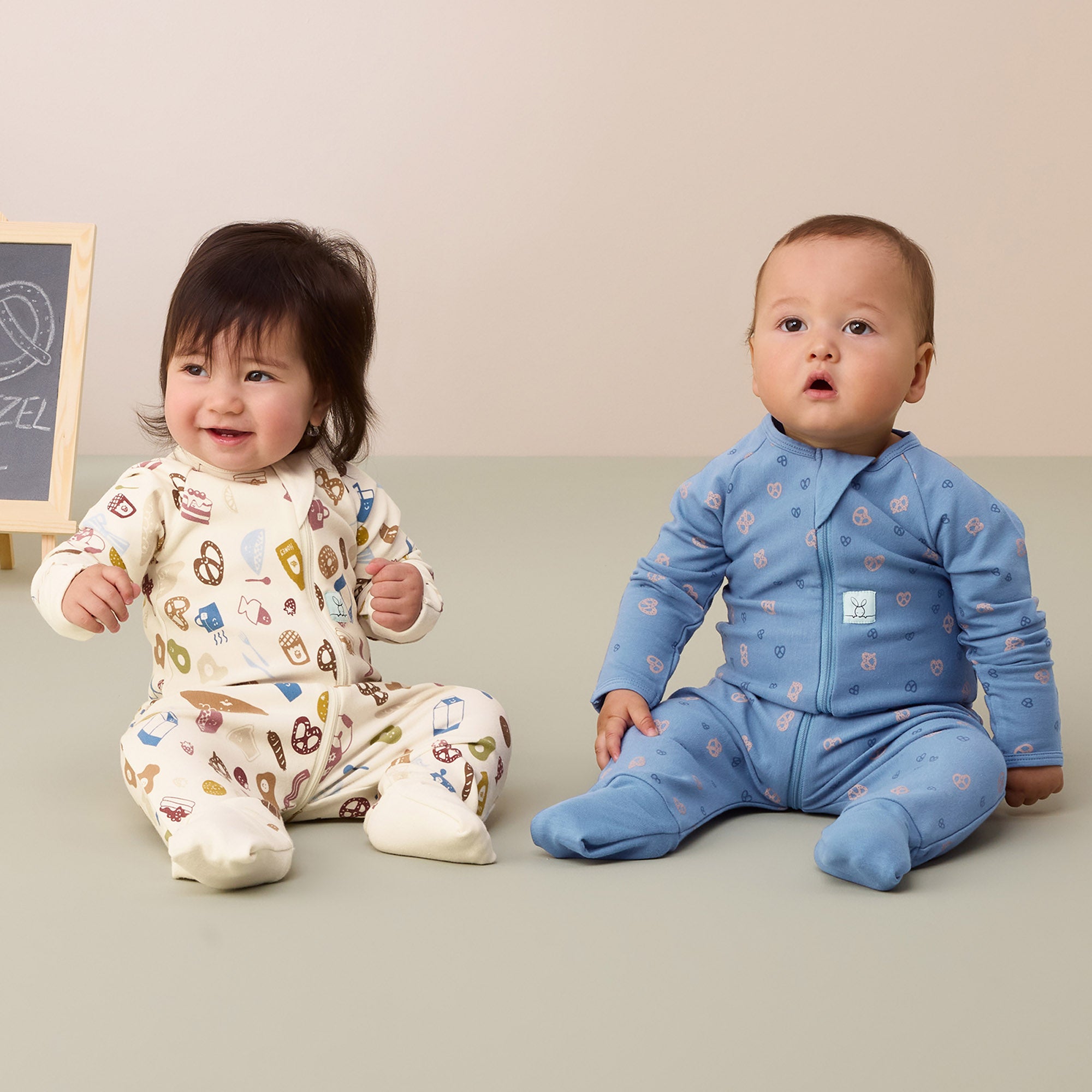 Ergopouch Long Sleeve Layer 1.0 Tog - Bon Appetit