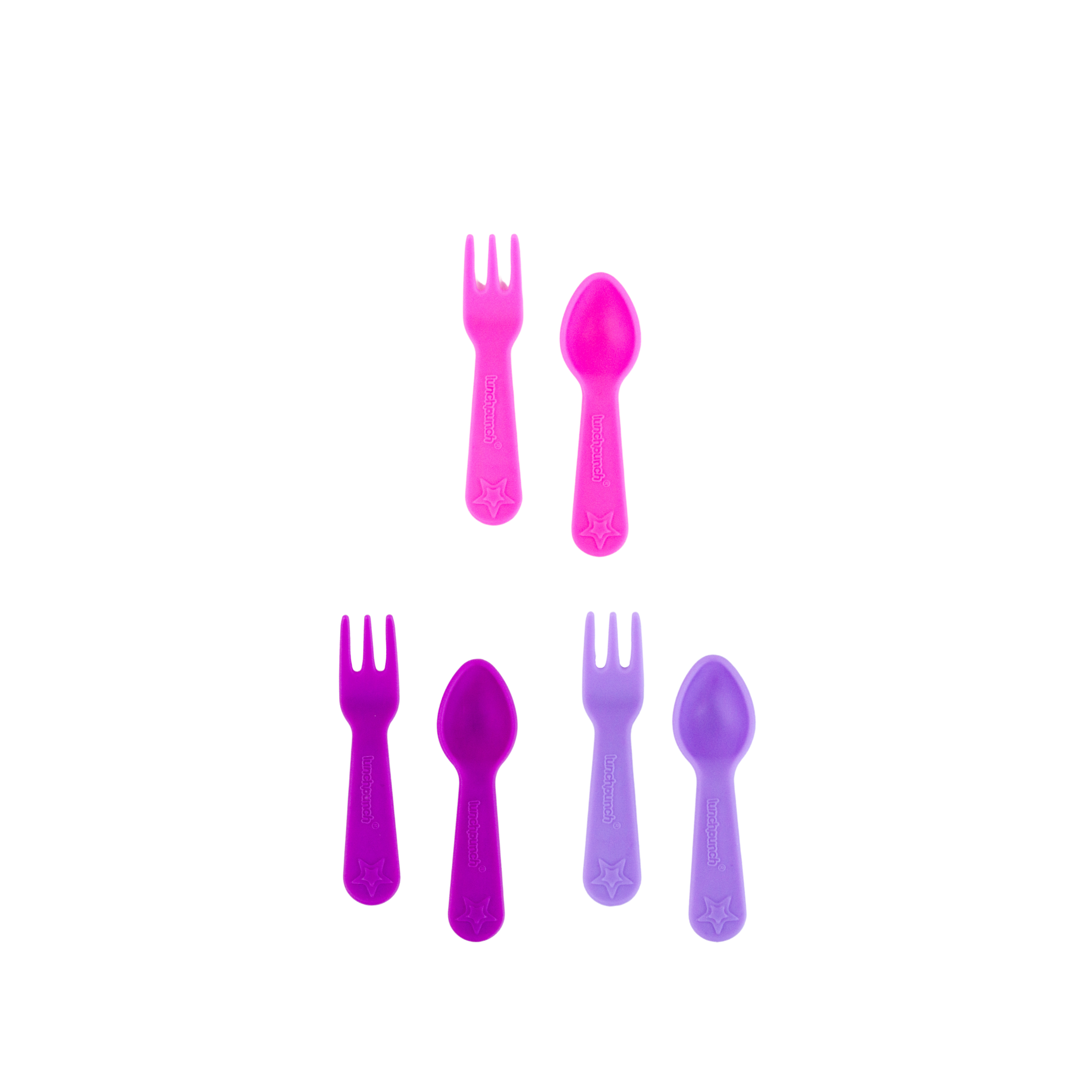 Lunch Punch Fork And Spoon Set