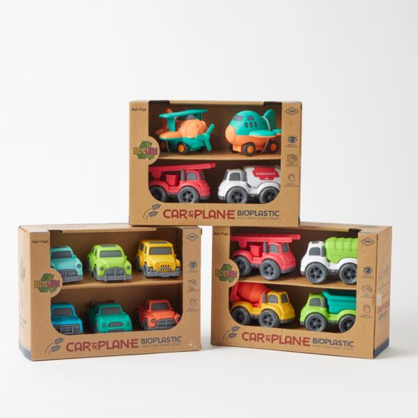 Jiggle & Giggle BioPlastic Vehicle Sets