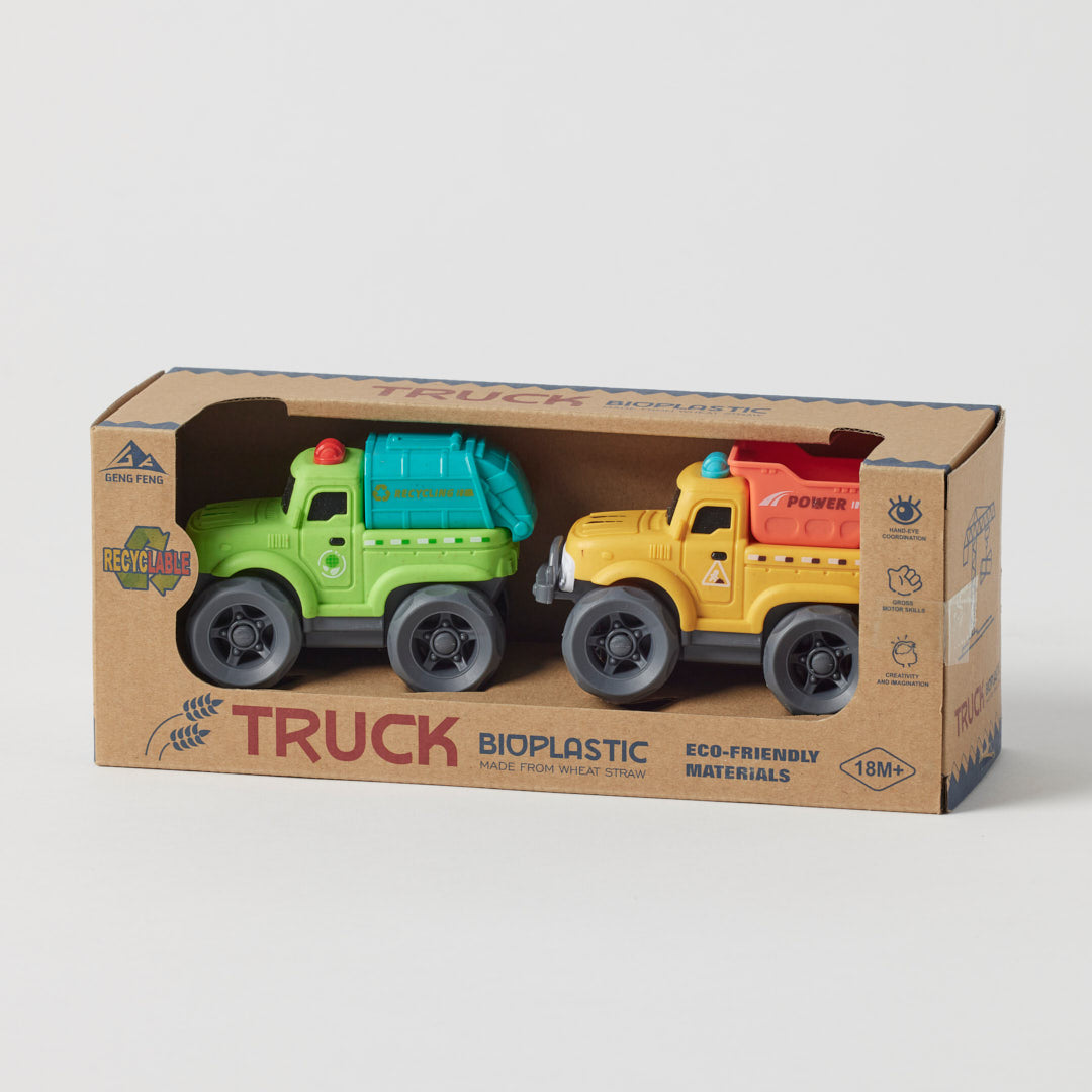 Jiggle & Giggle Bioplastic Utility Truck Set