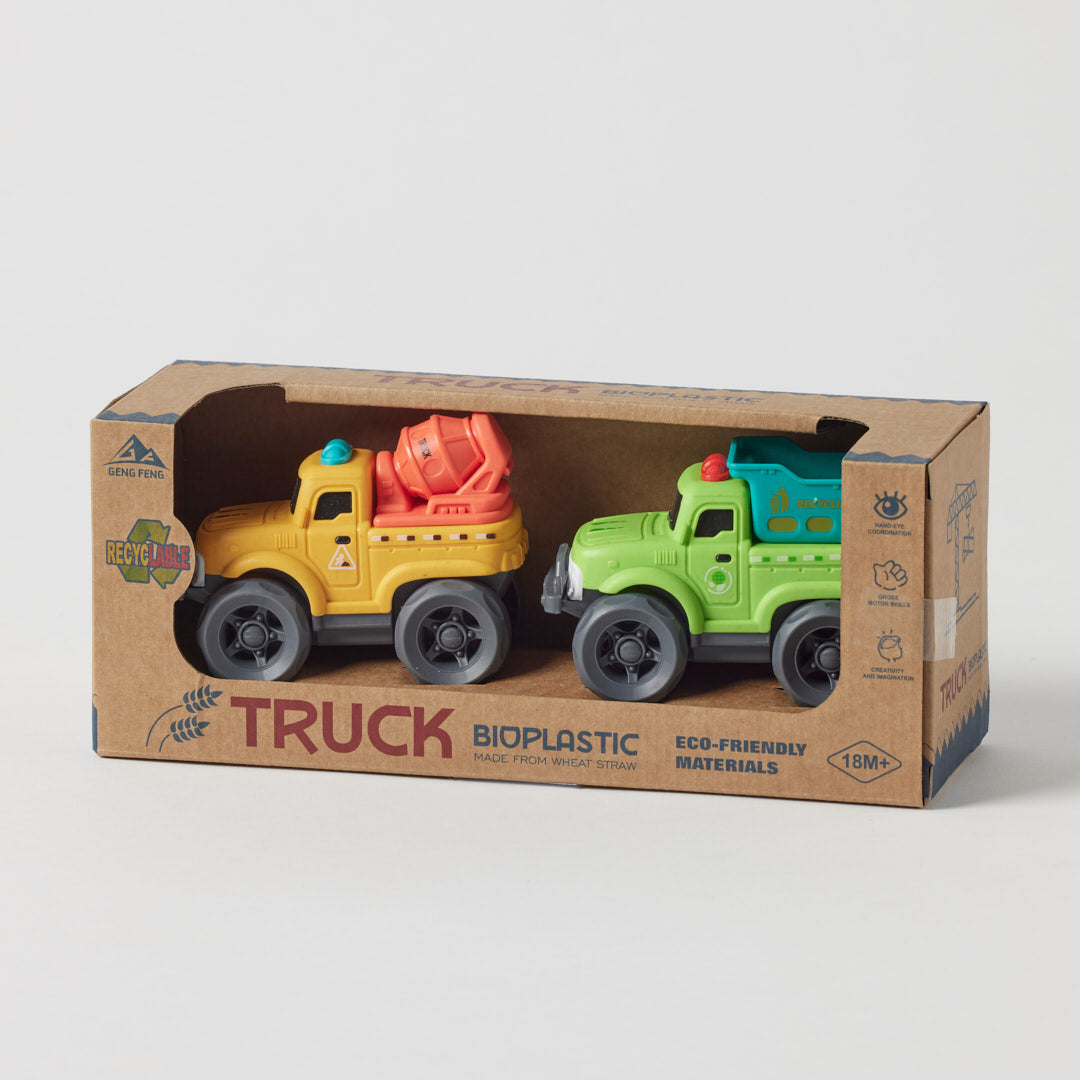 Jiggle & Giggle Bioplastic Utility Truck Set