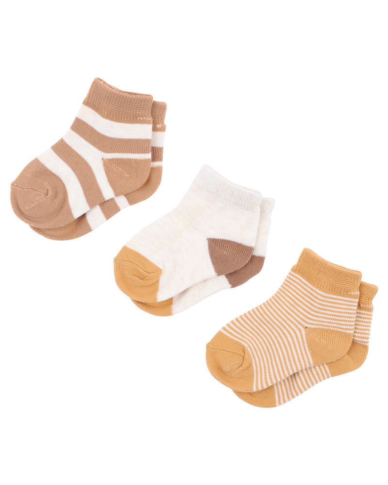 Minihaha Socks Mixed Neutrals 3 Pack