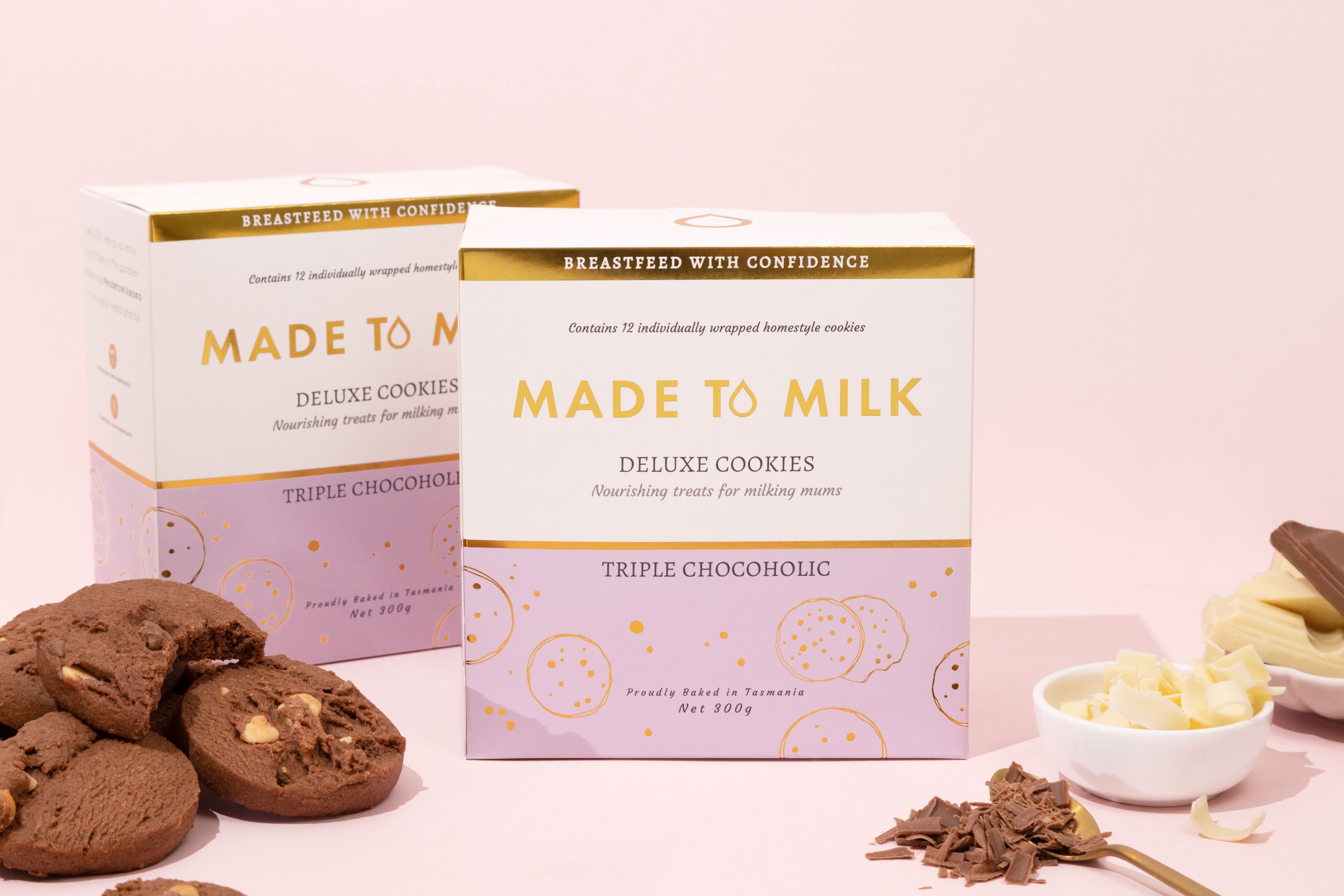 Made To Milk Triple Chocoholic Lactation Cookie - New & Improved Recipe