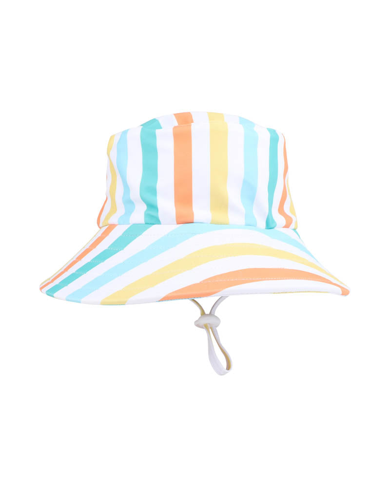 Minihaha Luca Stripe Swim Hat