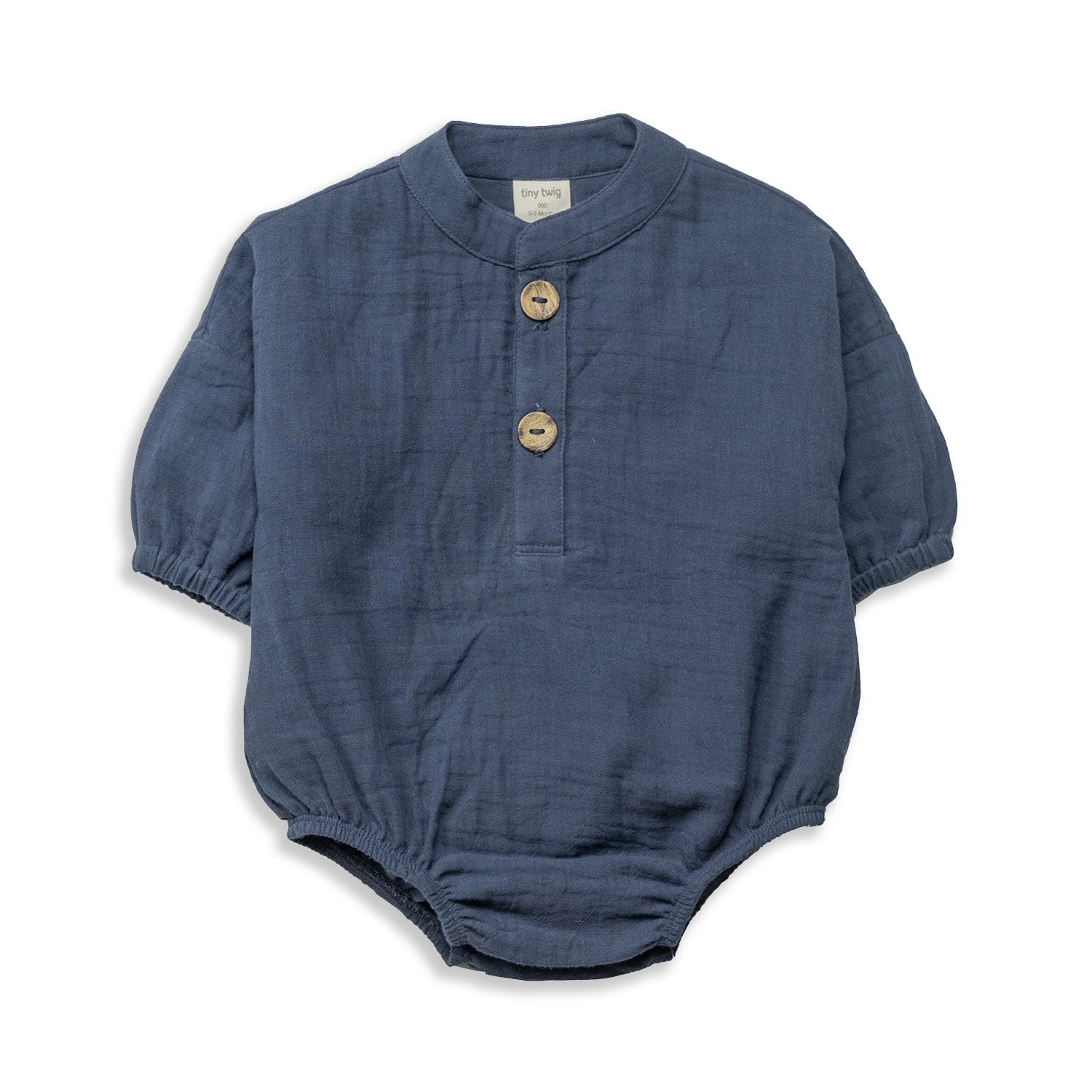 Tiny Twig Mac Bodysuit - Navy