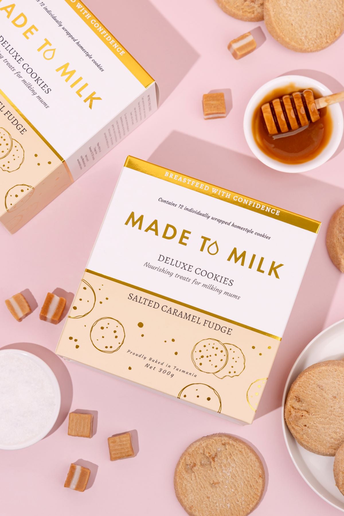 Made To Milk - Salted Caramel Fudge