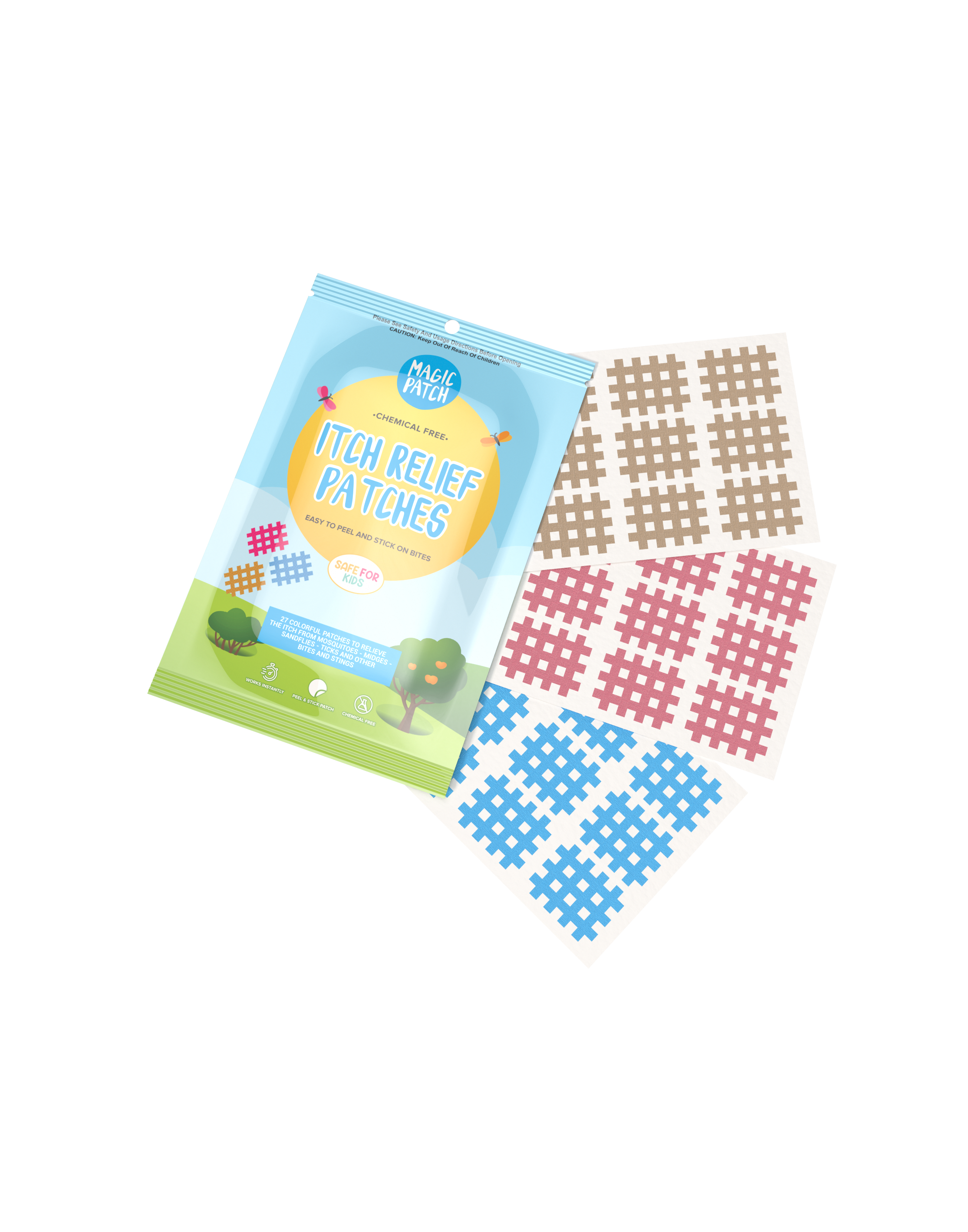 The Natural Patch Co Magic Patch Itch Relief Patches