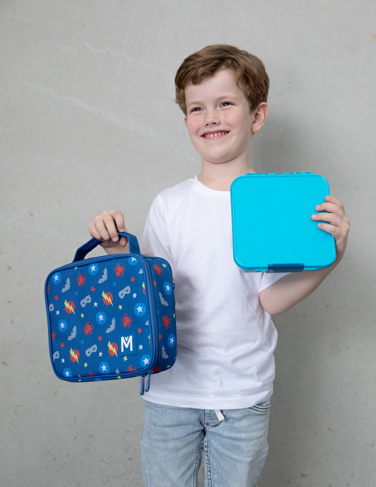 Montiico Medium Insulated Lunch - Superhero