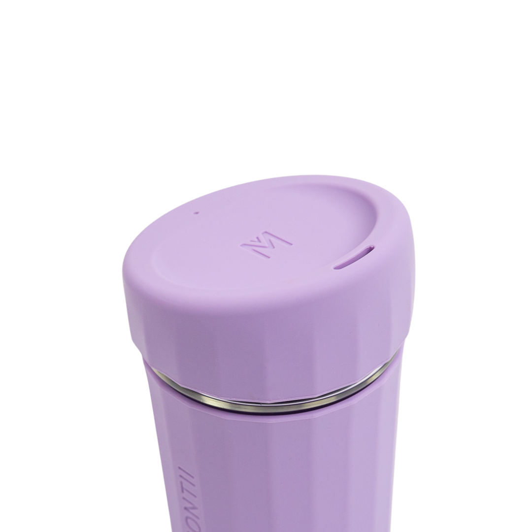 MontiiCo Brew Glass Coffee Cup - Lilac