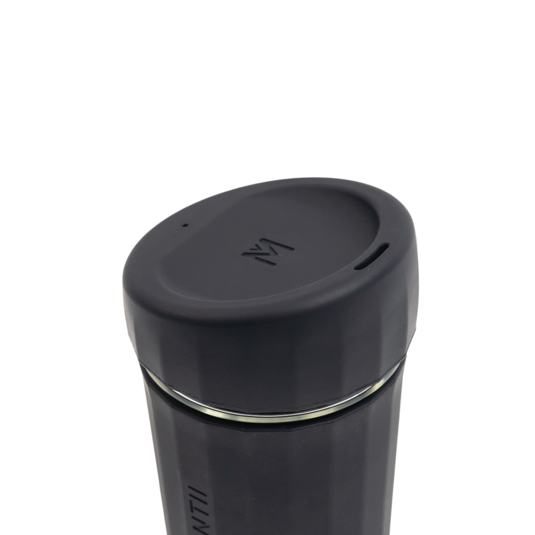 MontiiCo Brew Glass Coffee Cup - Midnight