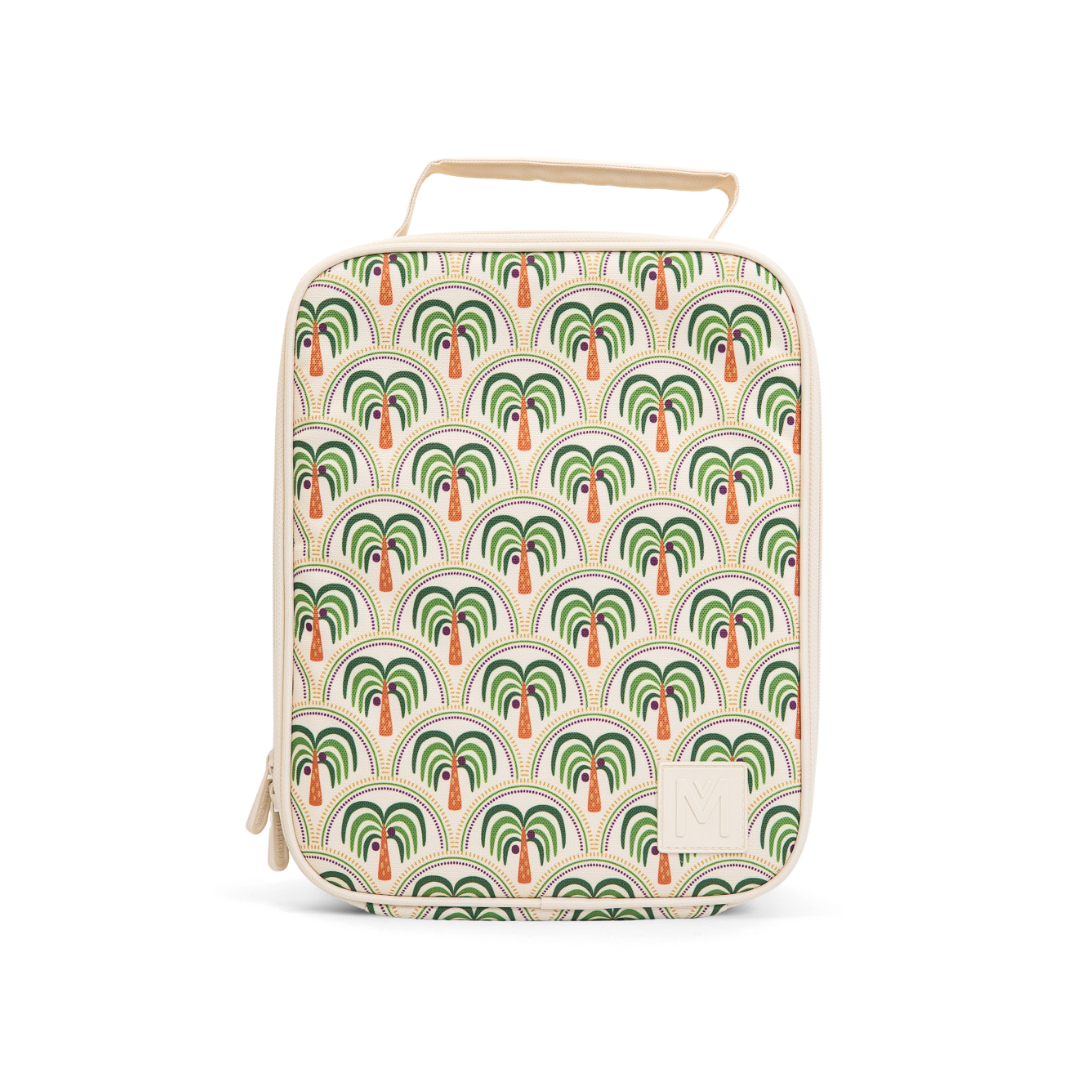 MontiiCo Large Inuslated Lunch Bag - Coconut Palms