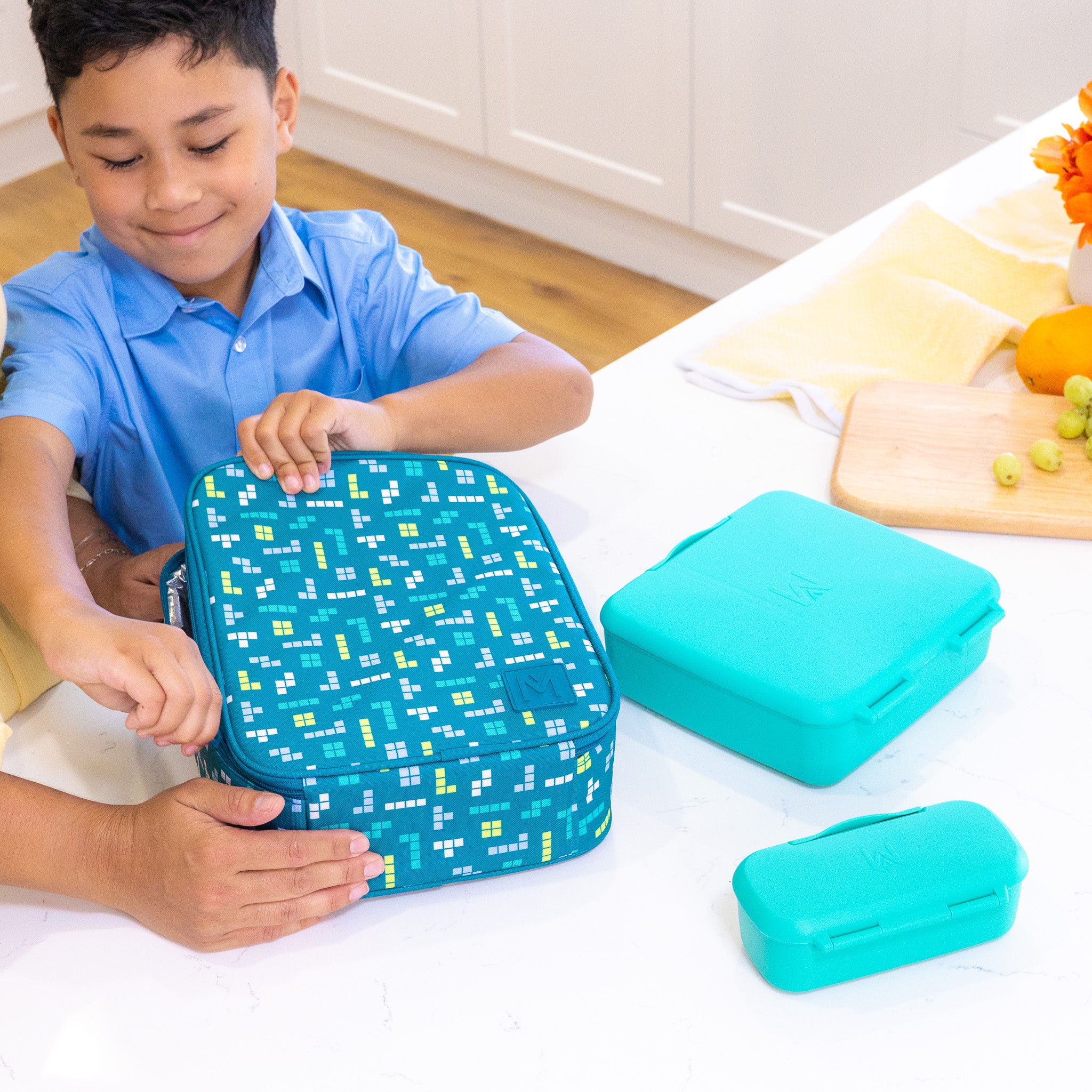 MontiiCo Large Insulated Lunch Bag Stacker