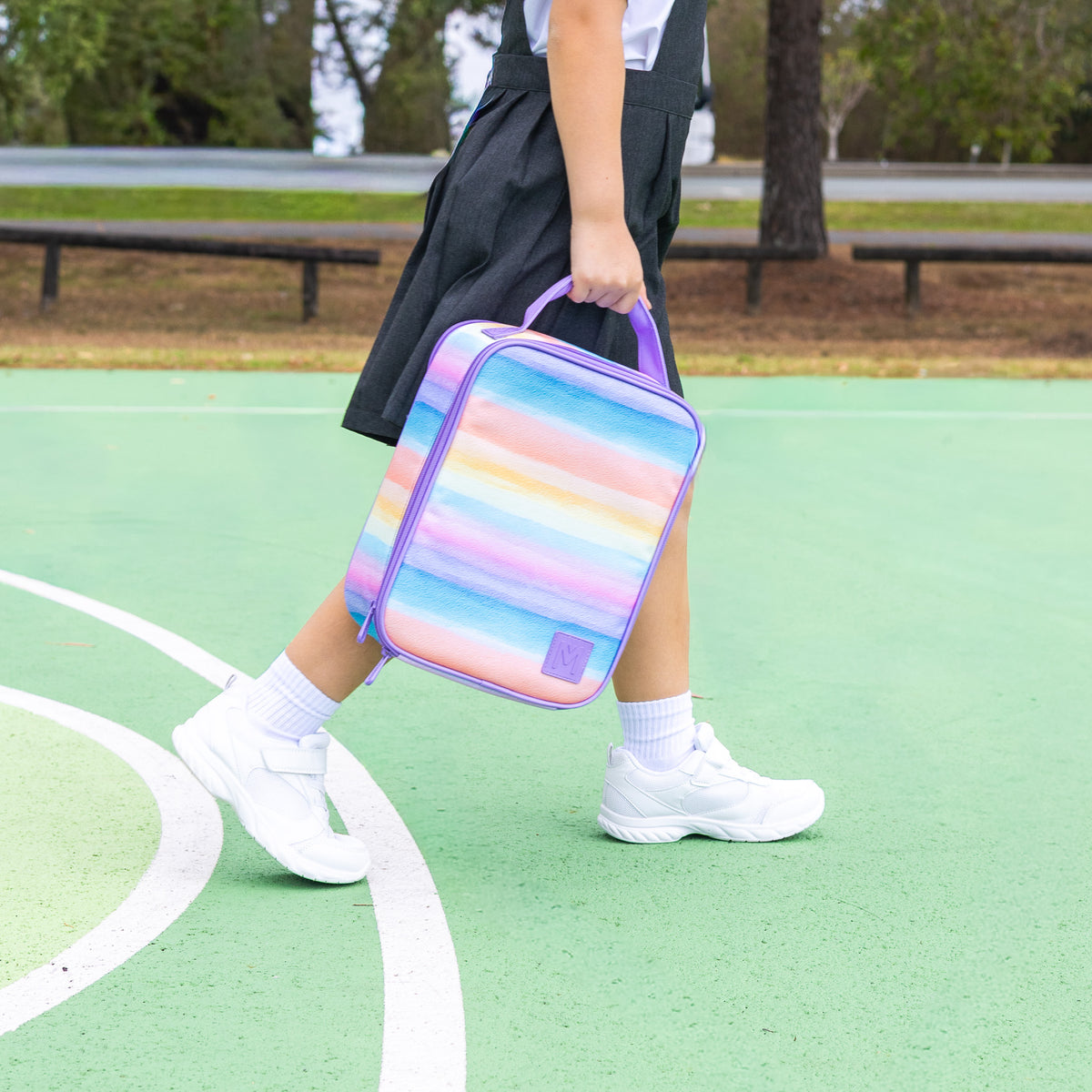 MontiiCo Large Insulated Lunch Bag Sunset Skies