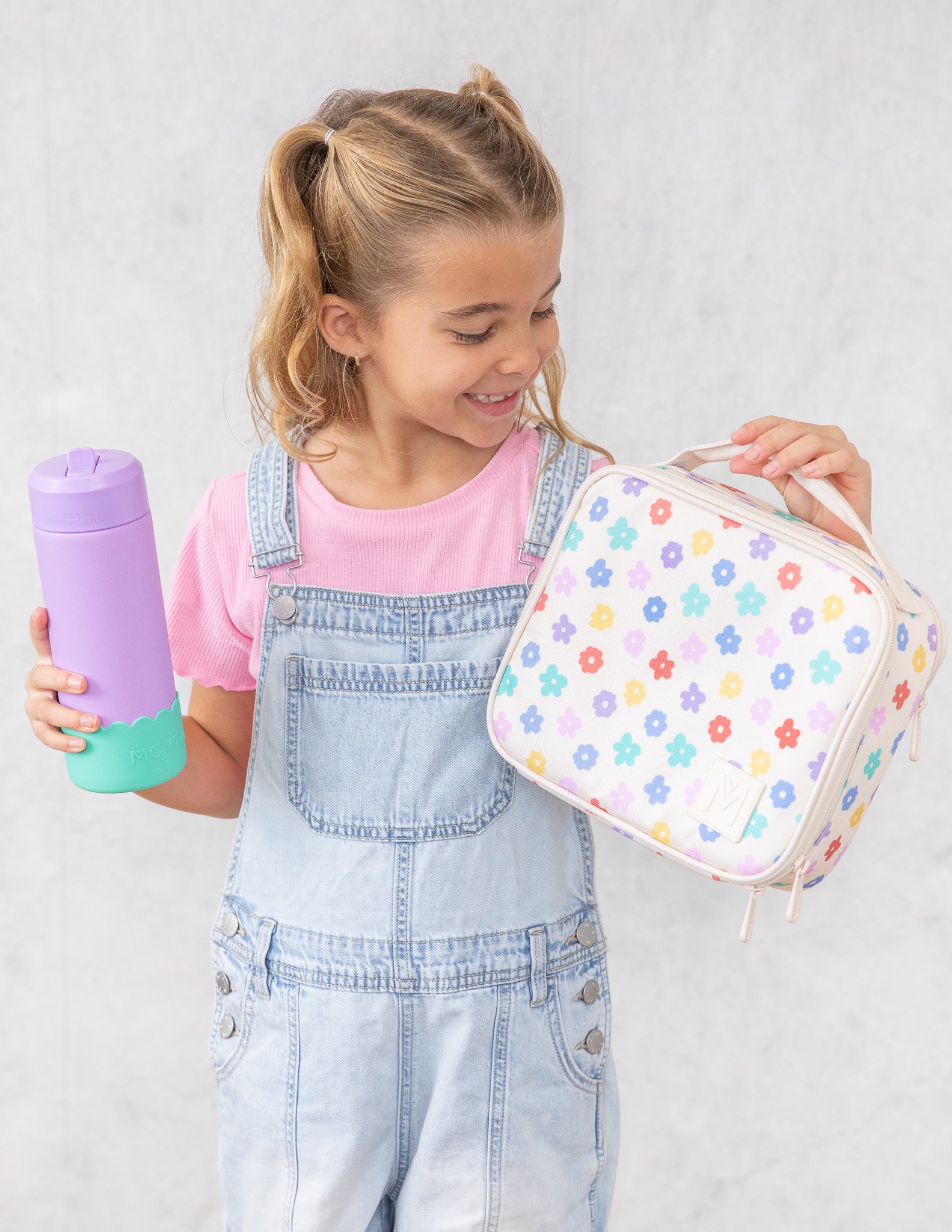 Montiico Medium Insulated Lunch - Daisy Dream