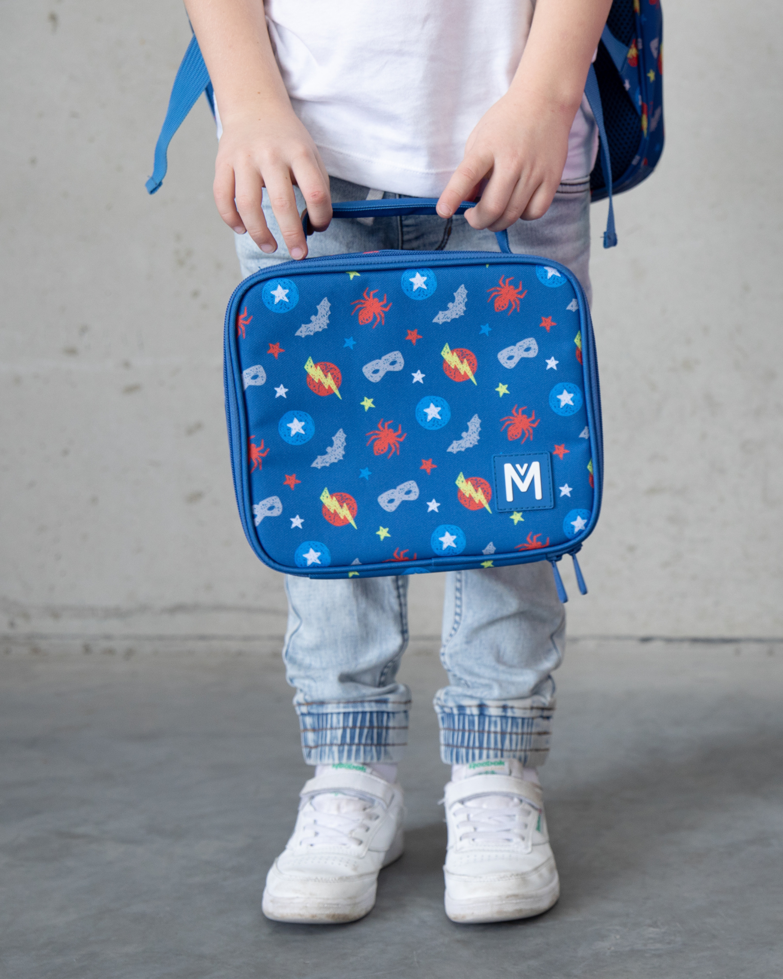 Montiico Medium Insulated Lunch - Superhero