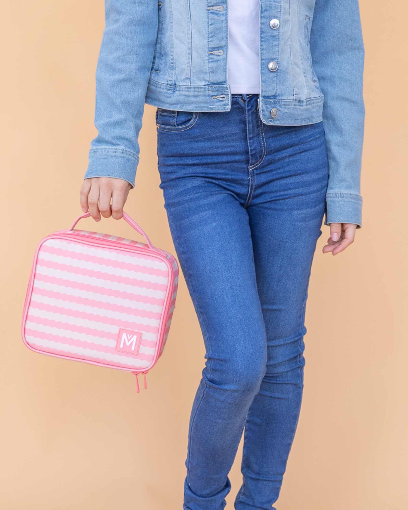 Montiico Medium Insulated Lunch - Ripple Camellia