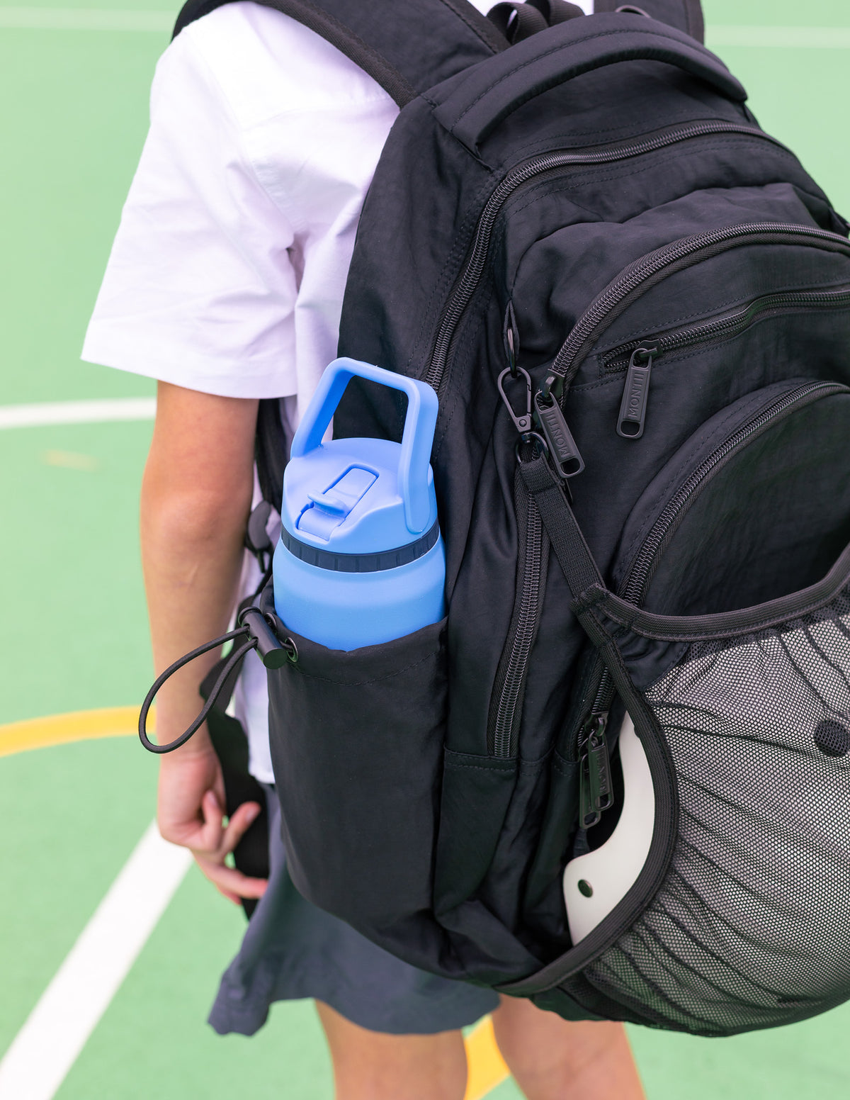 MontiiCo Sports School Bag Black