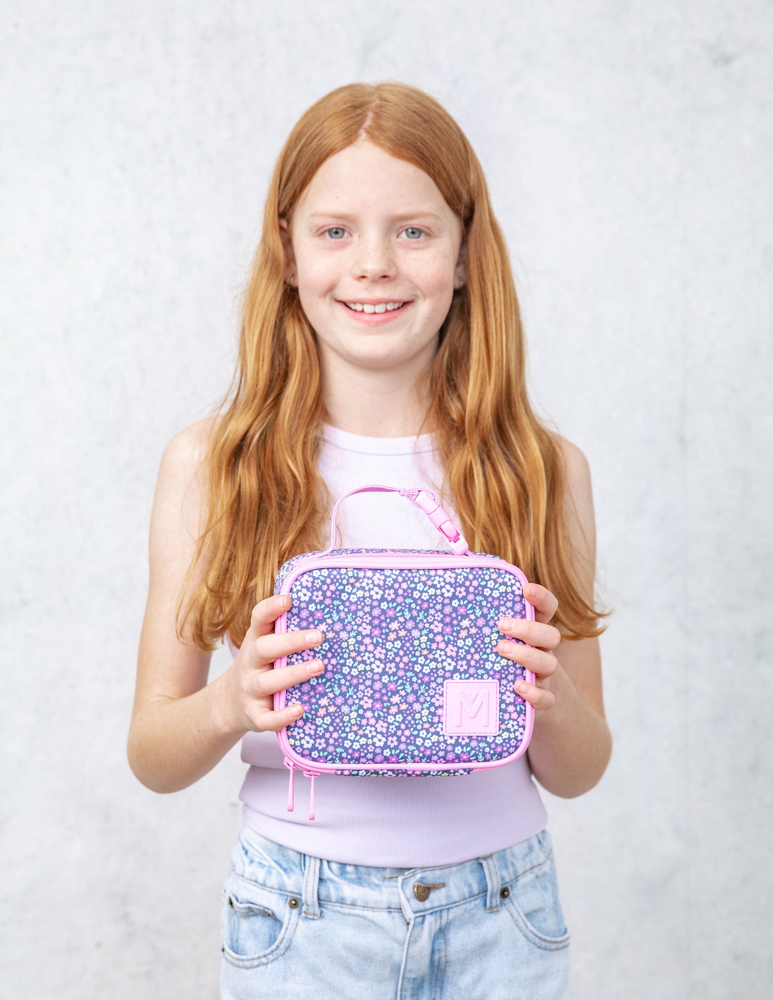 Montiico Mini Insulated Lunchbag with Clip Meadow