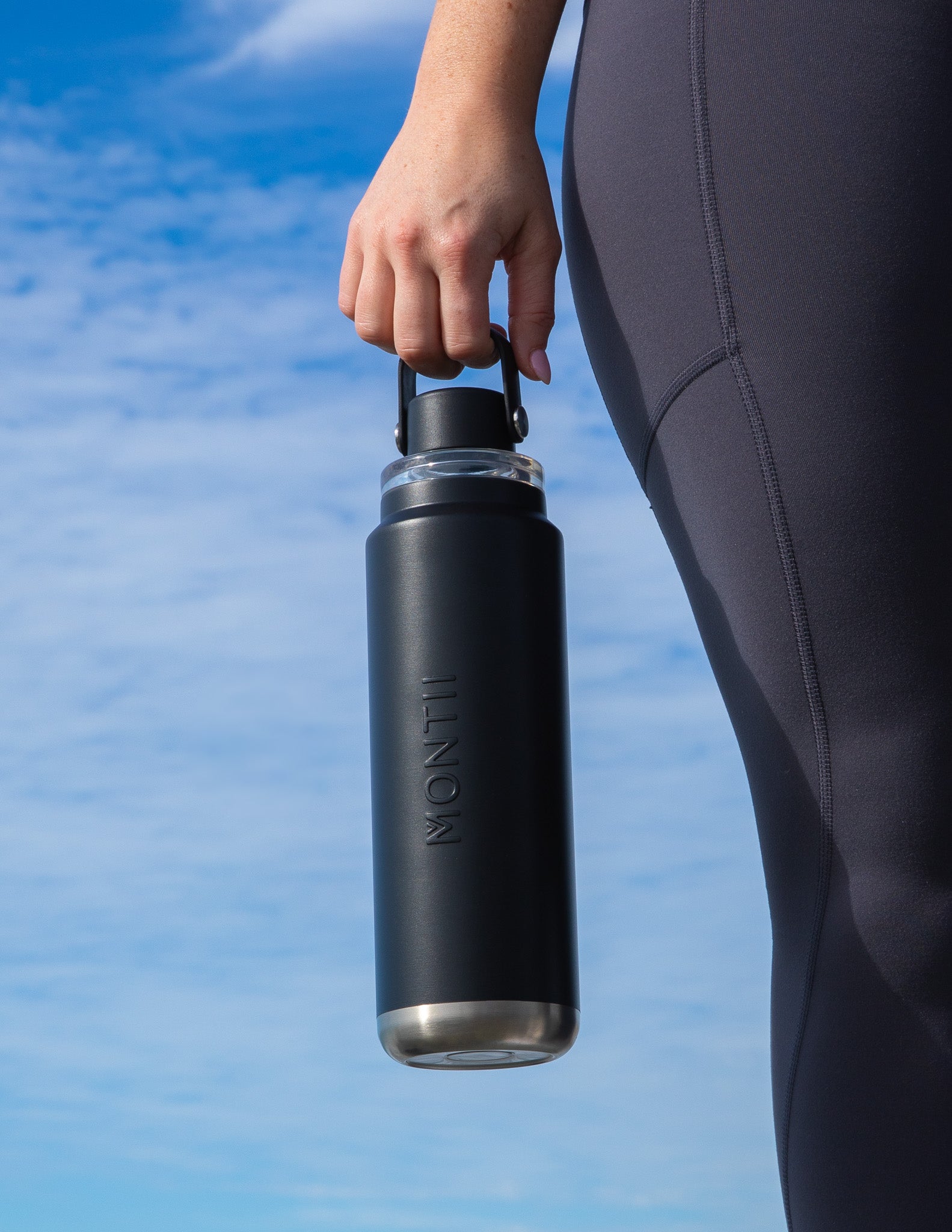 MontiiCo Quench Drink Bottle 700ml - Midnight