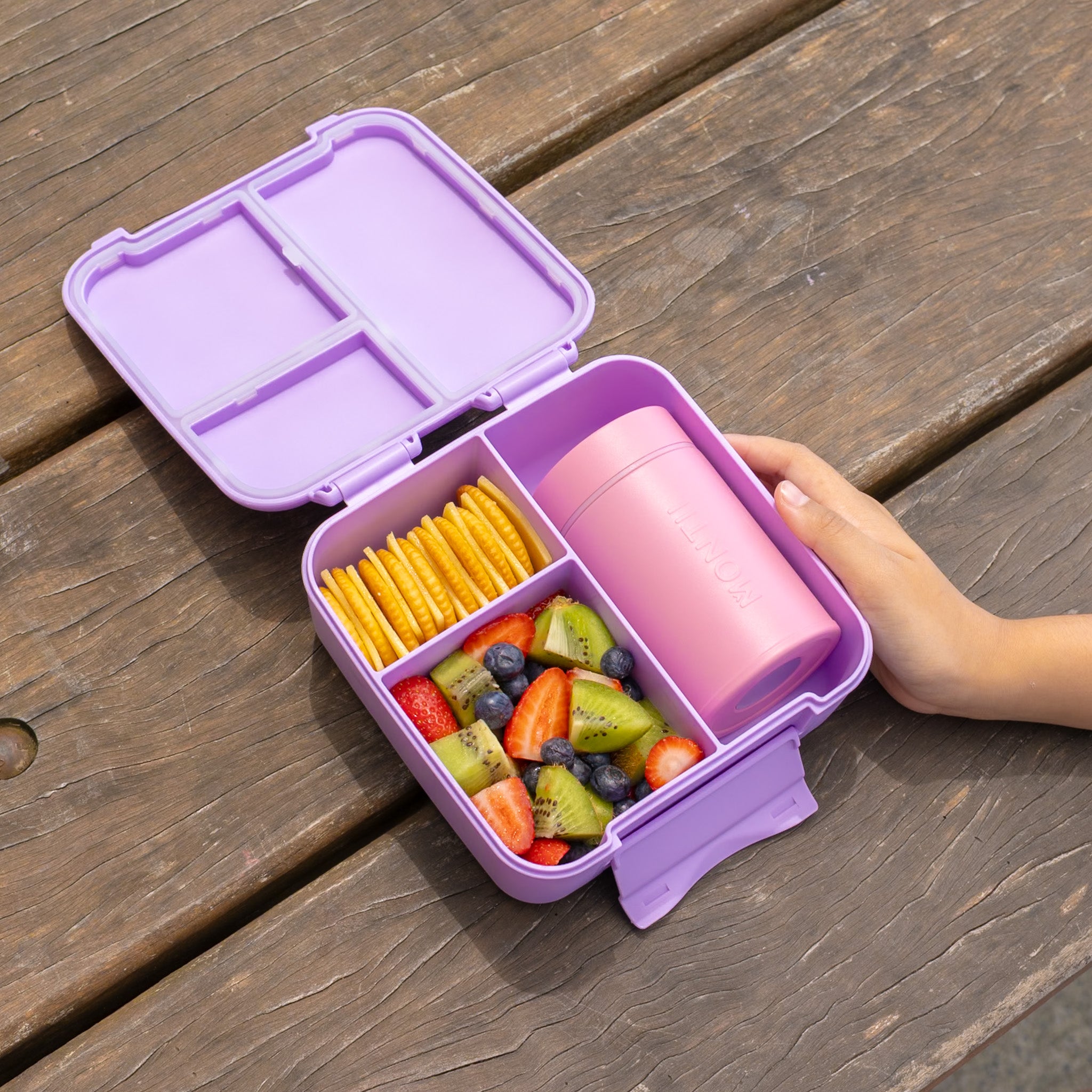 MontiiCo Insulated Snack Pot Bubblegum