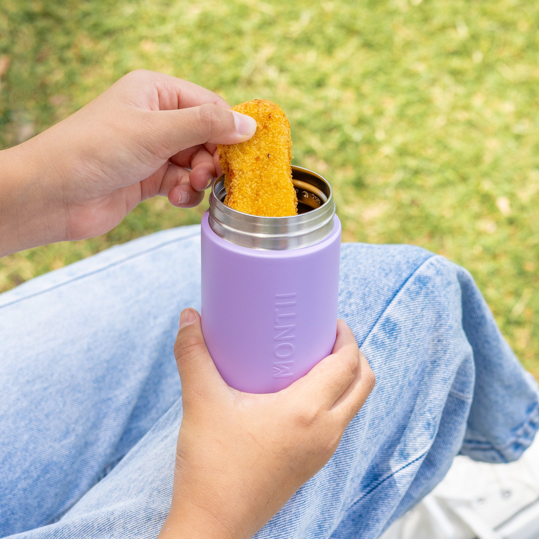 MontiiCo Insulated Snack Pot Lilac