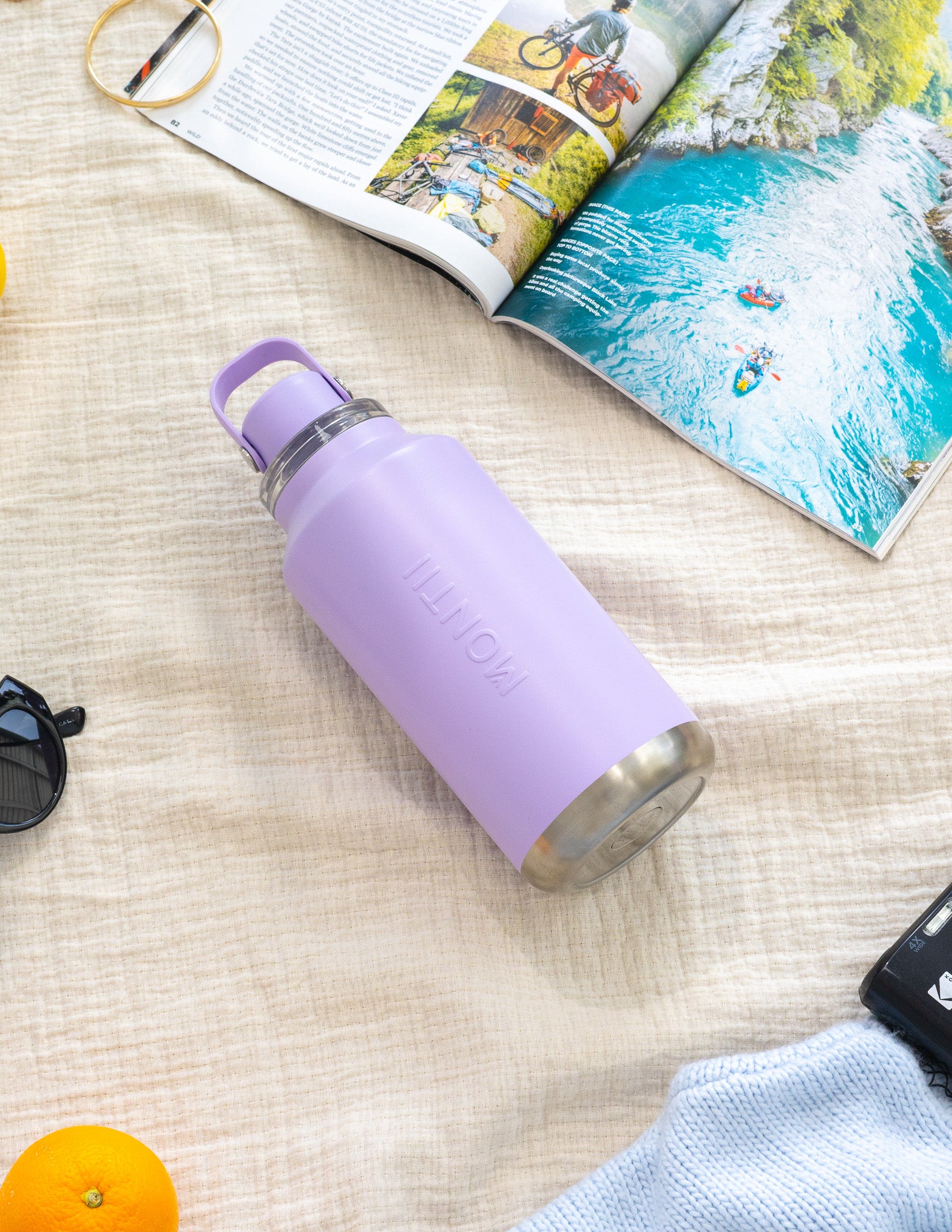 MontiiCo Quench Drink Bottle 1L - Lilac